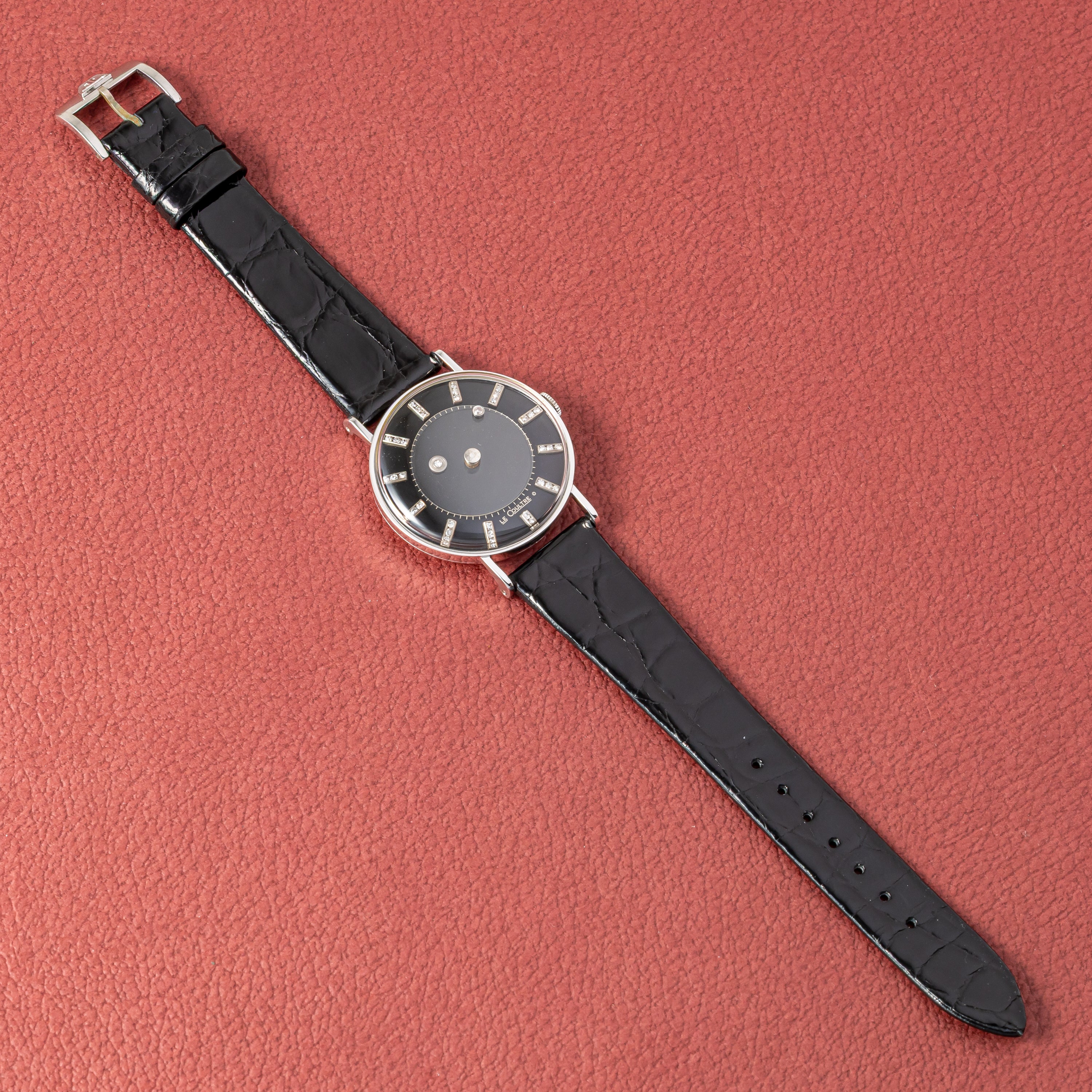 ジャガールクルト ヴァシュロンダブルネーム 14金無垢 手巻き 1950年代 ミステリーウォッチ Ref.727-722-103D