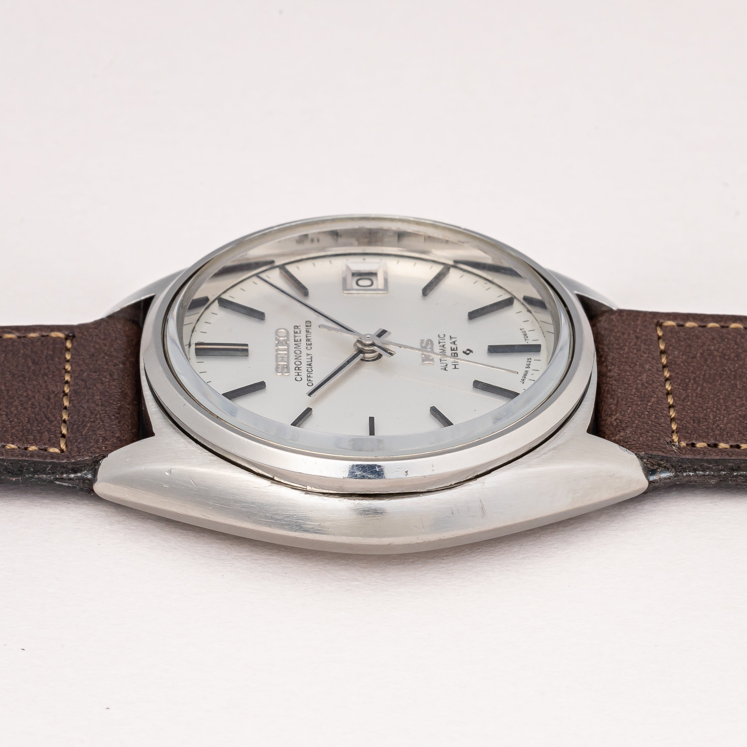 キングセイコークロノメーター ハイビート自動巻き 1970年製(昭和45年製)Ref.5625-7060