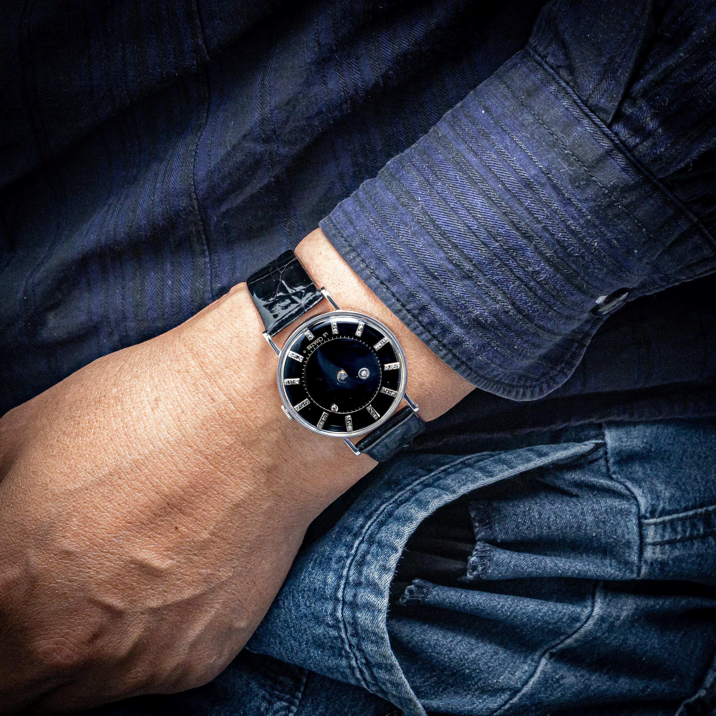 ジャガールクルト ヴァシュロンダブルネーム 14金無垢 手巻き 1950年代 ミステリーウォッチ Ref.727-722-103D