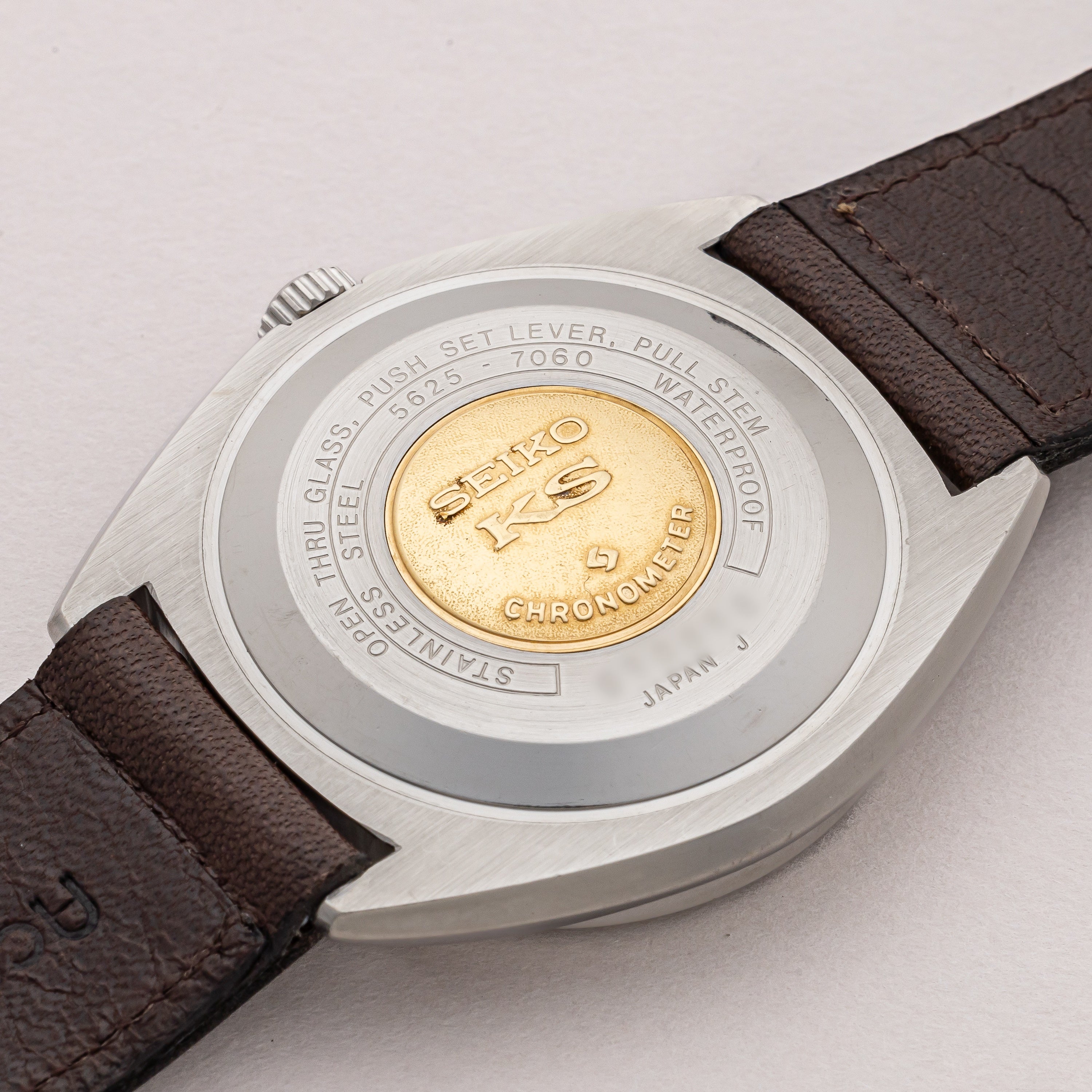 キングセイコークロノメーター ハイビート自動巻き 1970年製(昭和45年製)Ref.5625-7060