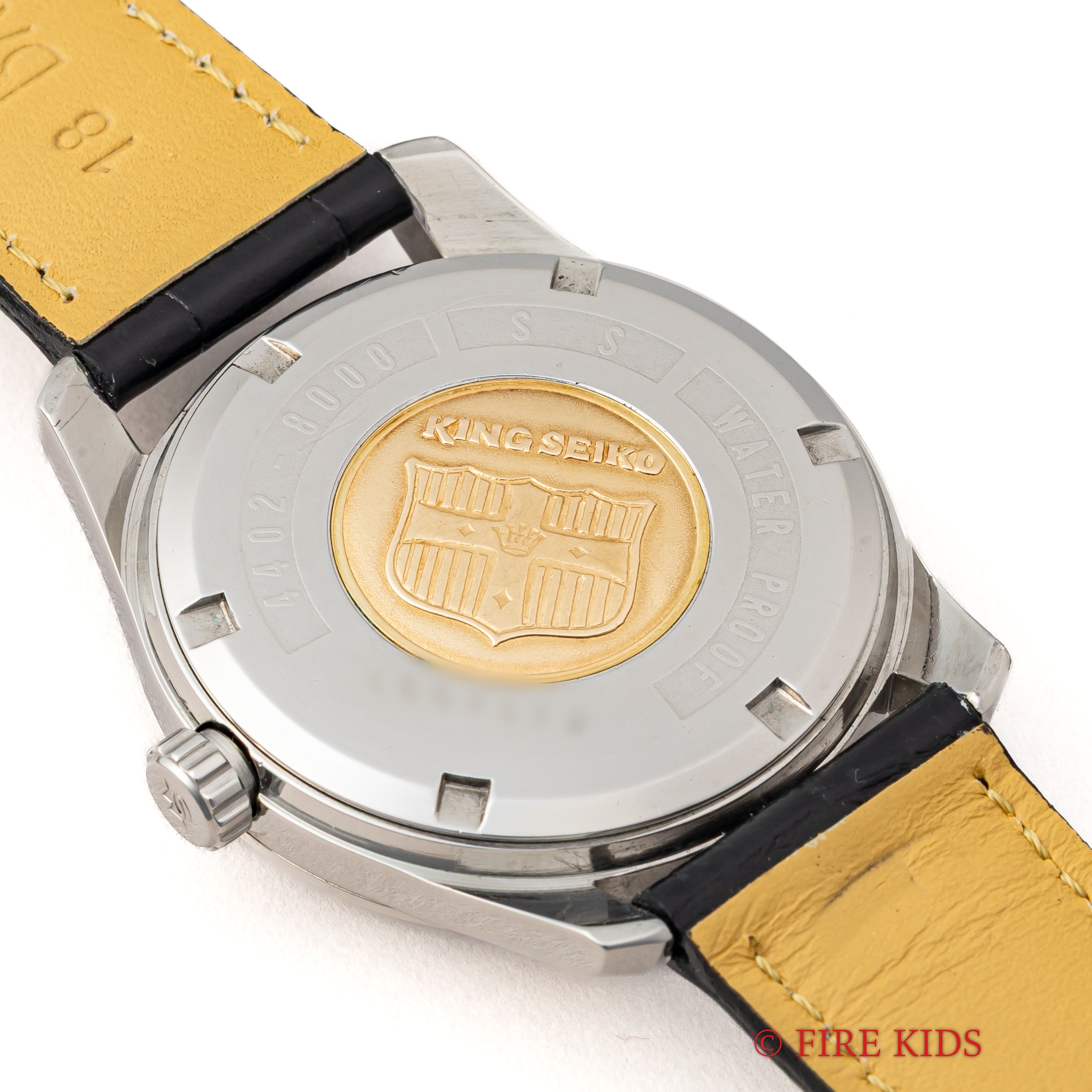 キングセイコー 1965年製 Ref.4402-8000 44KS シルバーダイヤル 盾メダリオン