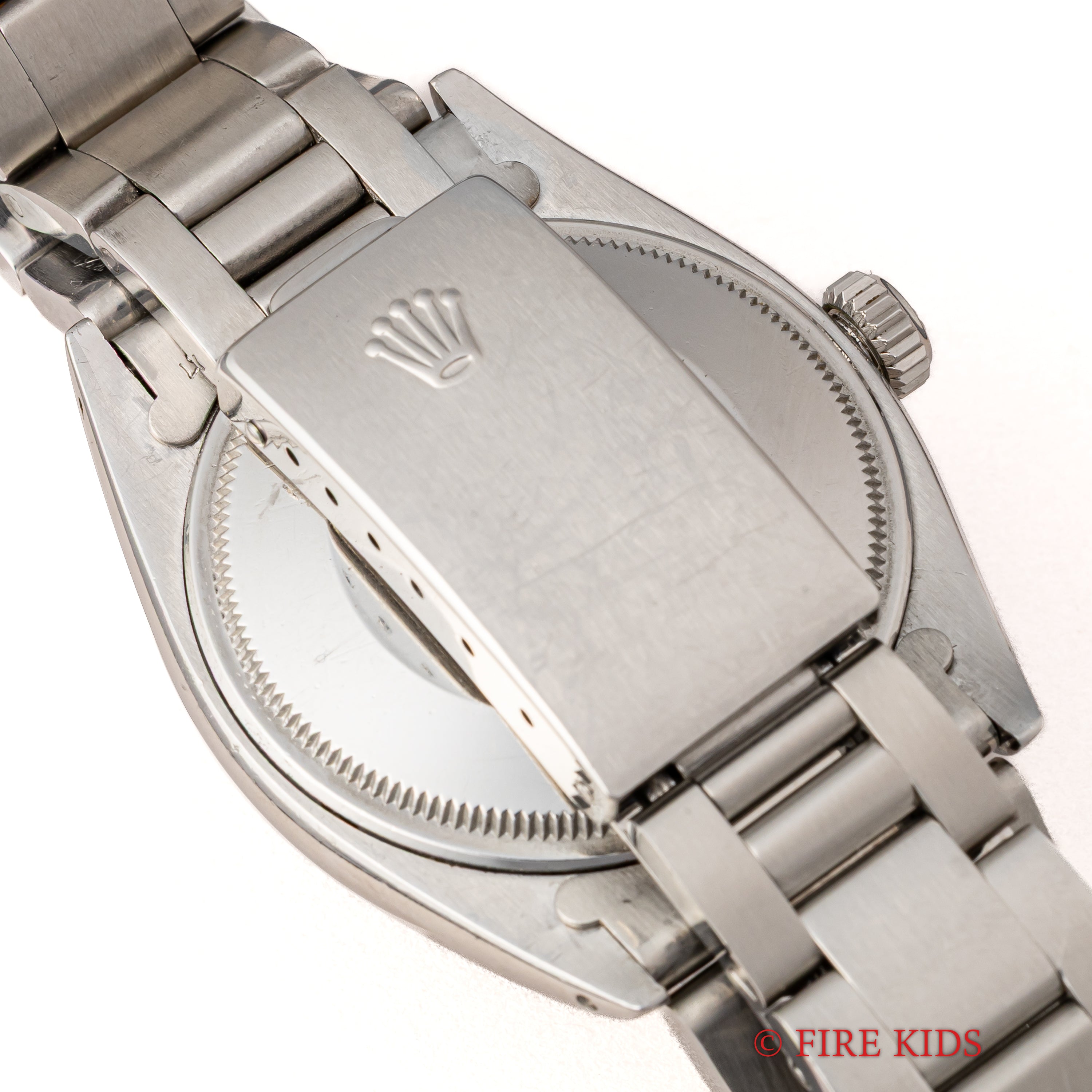 ロレックス オイスターパーペチュアルデイト ブラックダイアル 自動巻き 1961年製 Ref.1500 Cal.1560 箱、ギャラ、クロノメーター証付