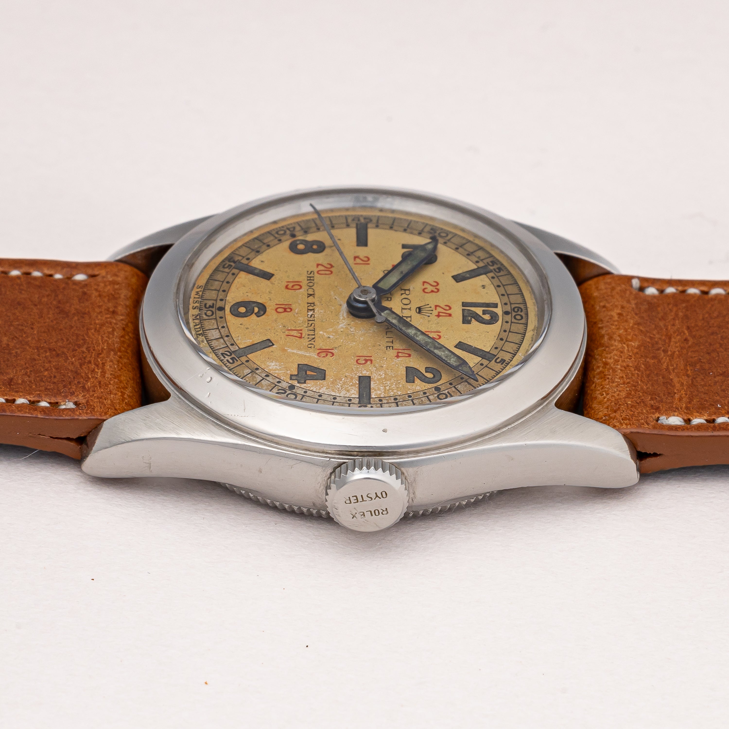 ロレックス オイスター ローヤライトマジェスティックダイヤル 1946年製 Ref.4420