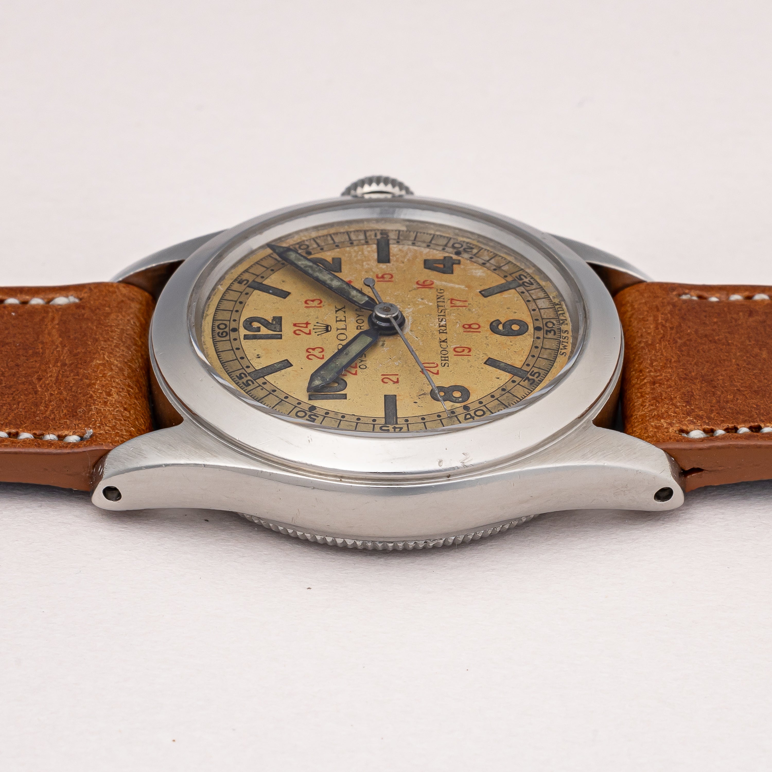 ロレックス オイスター ローヤライトマジェスティックダイヤル 1946年製 Ref.4420