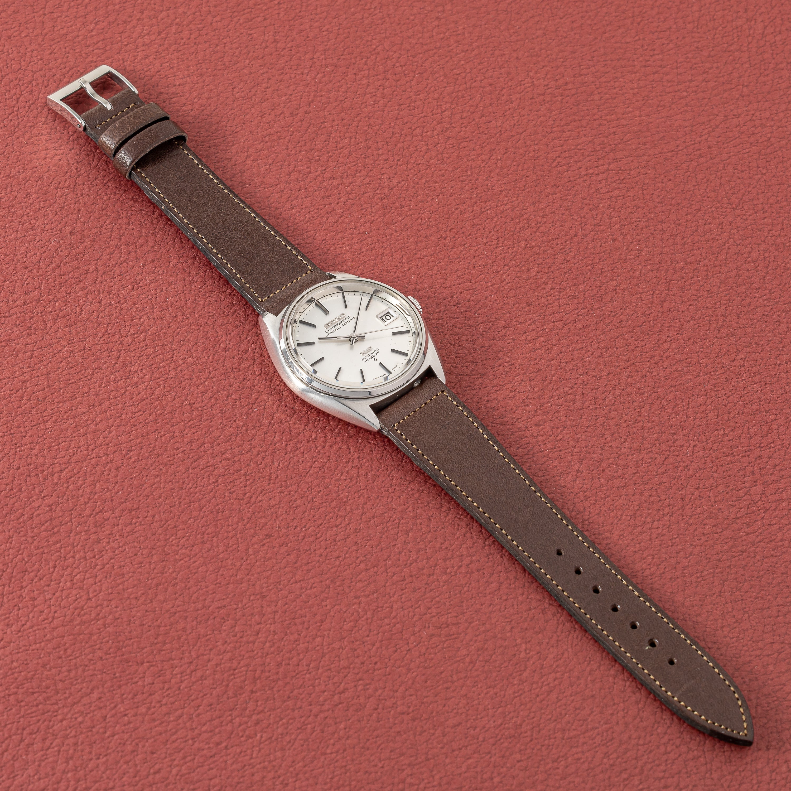 キングセイコークロノメーター ハイビート自動巻き 1970年製(昭和45年製)Ref.5625-7060