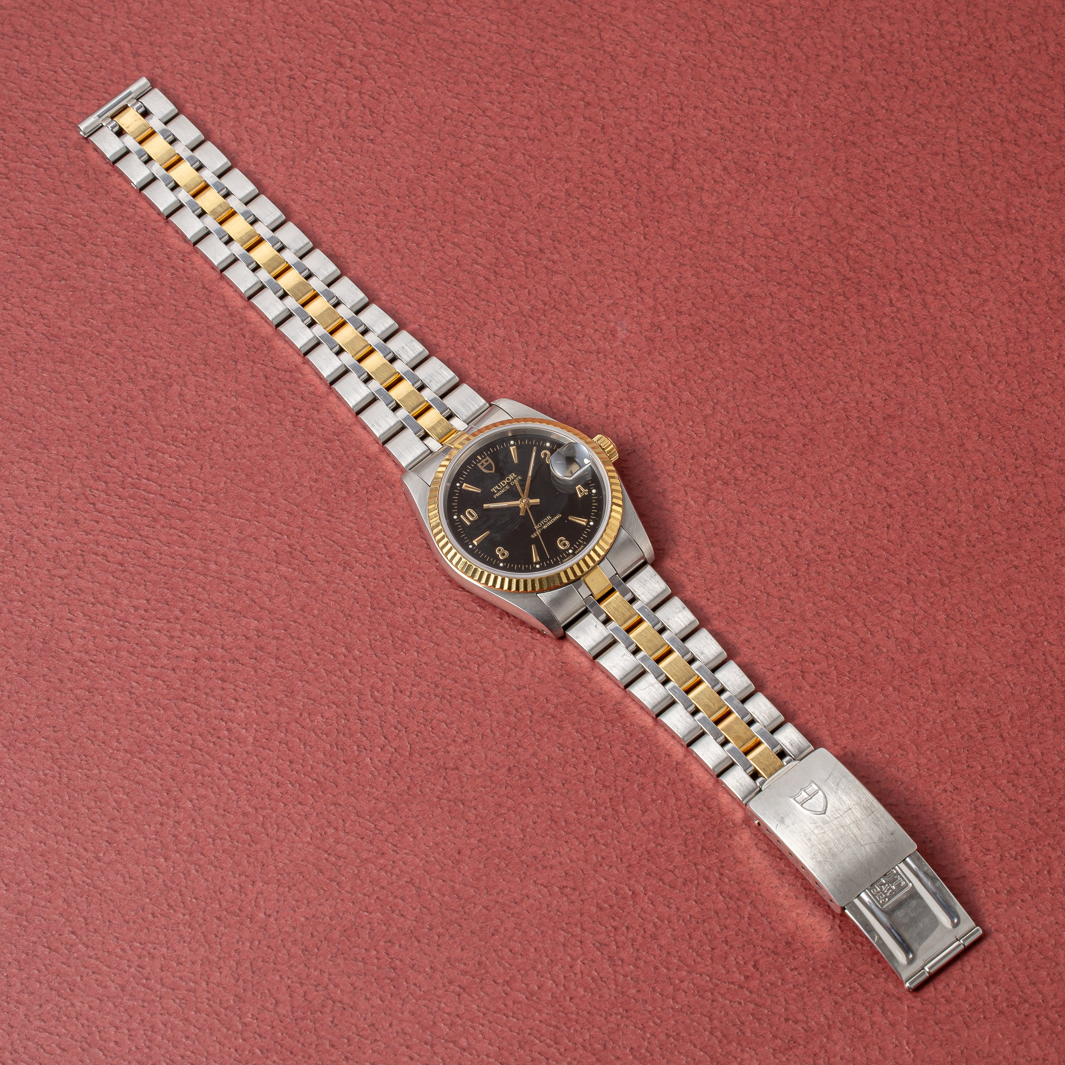 チューダー オイスター プリンスデイト コンビ オリジナルブラックダイヤル 1996年製 Ref.7403 純正ジュビリーブレス