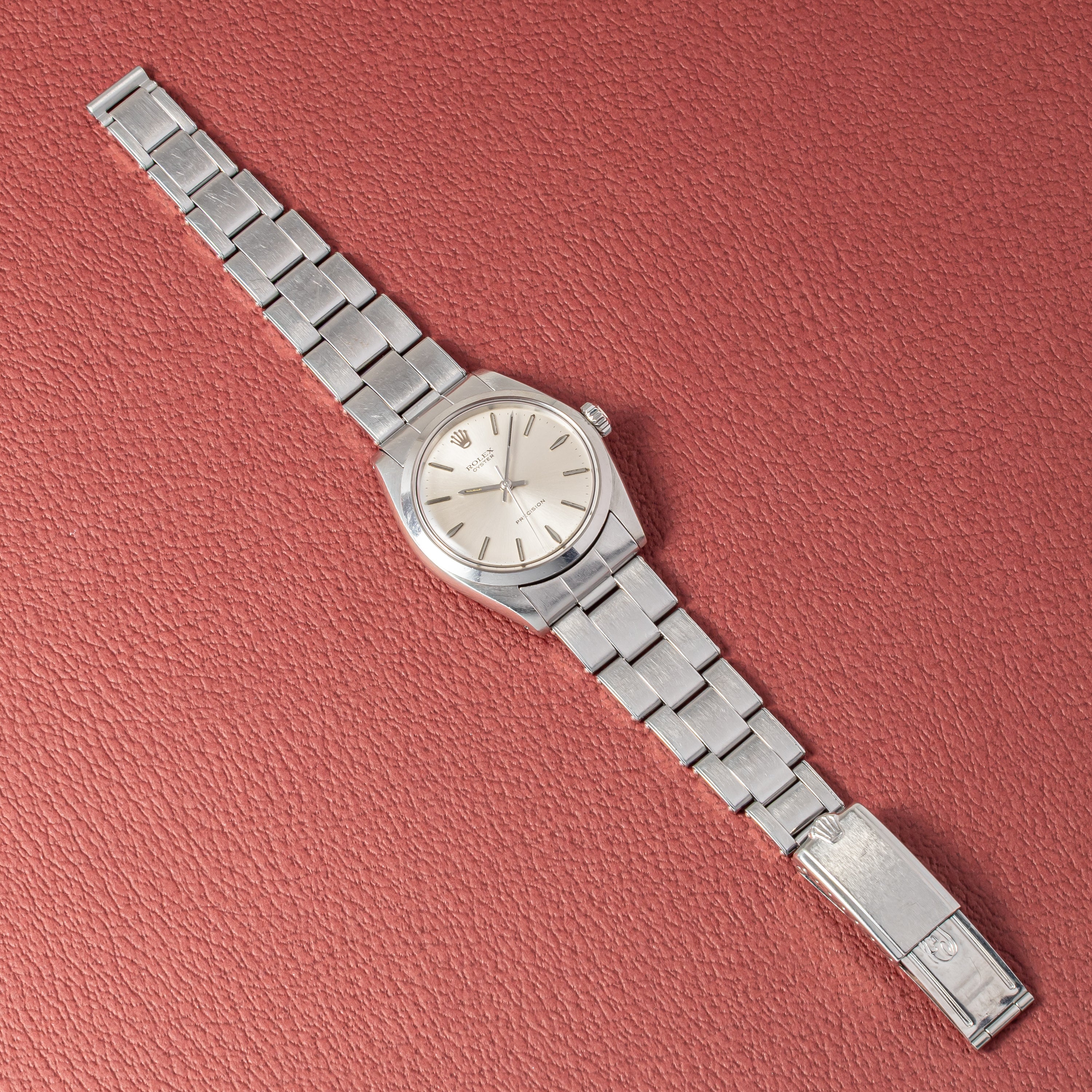 ロレックス オイスタープレシジョン 1967年製 Ref.6426 純正リベットブレス付き