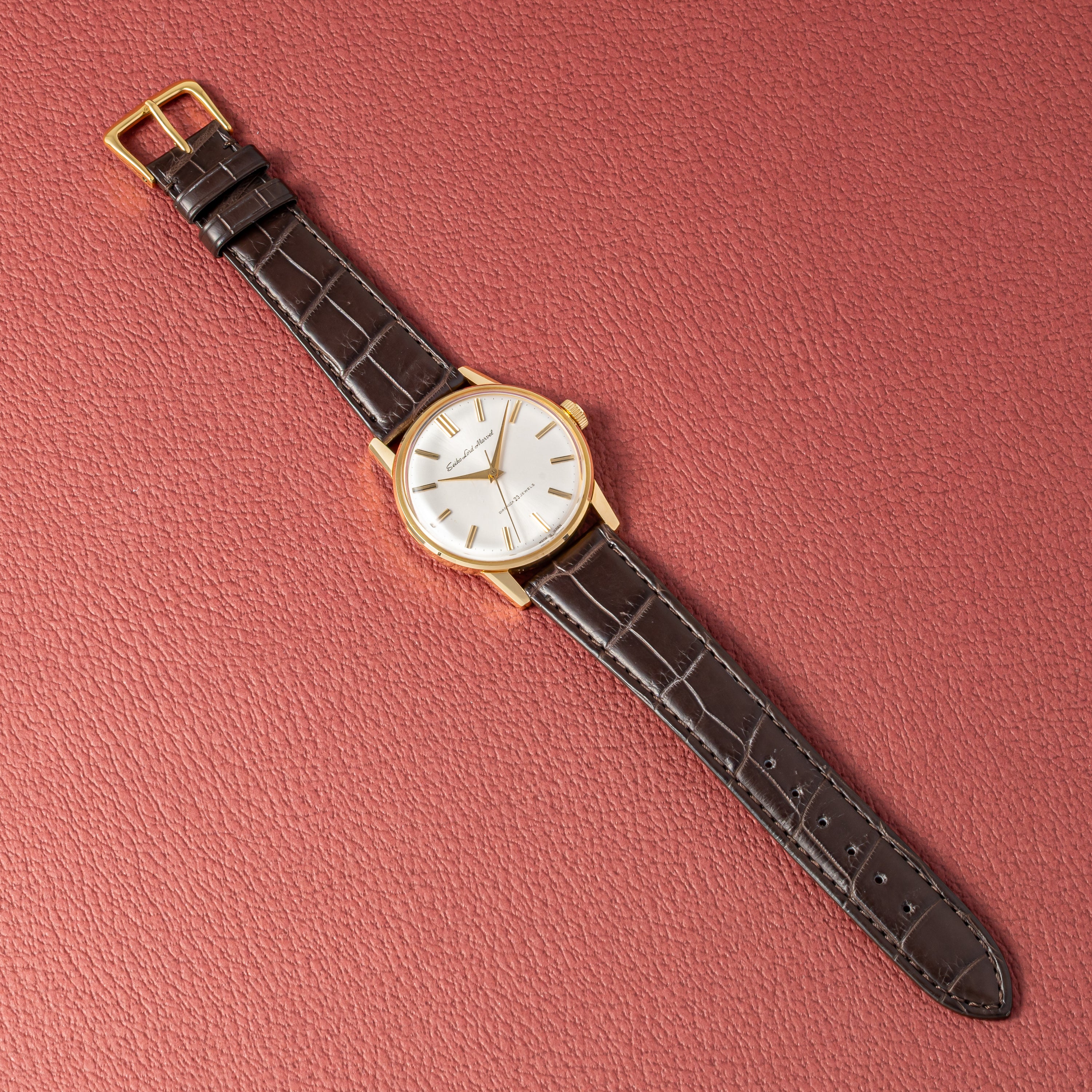 セイコー 18金無垢ロードマーベル ロービート手巻き 1967年製 Ref.5740-1990