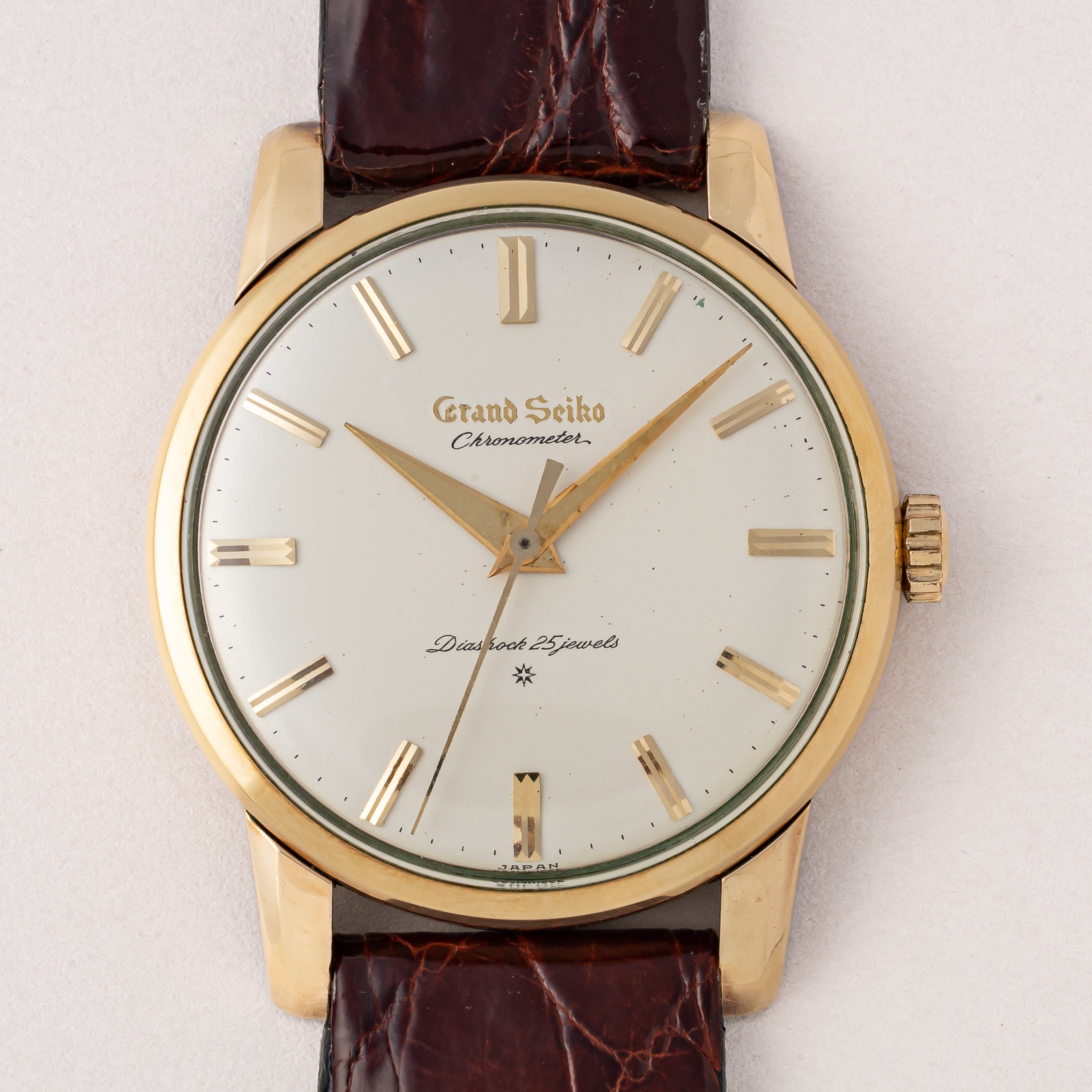 グランドセイコー ファーストモデル 1961年製 Ref.J14070 GS E アップライトダイヤル