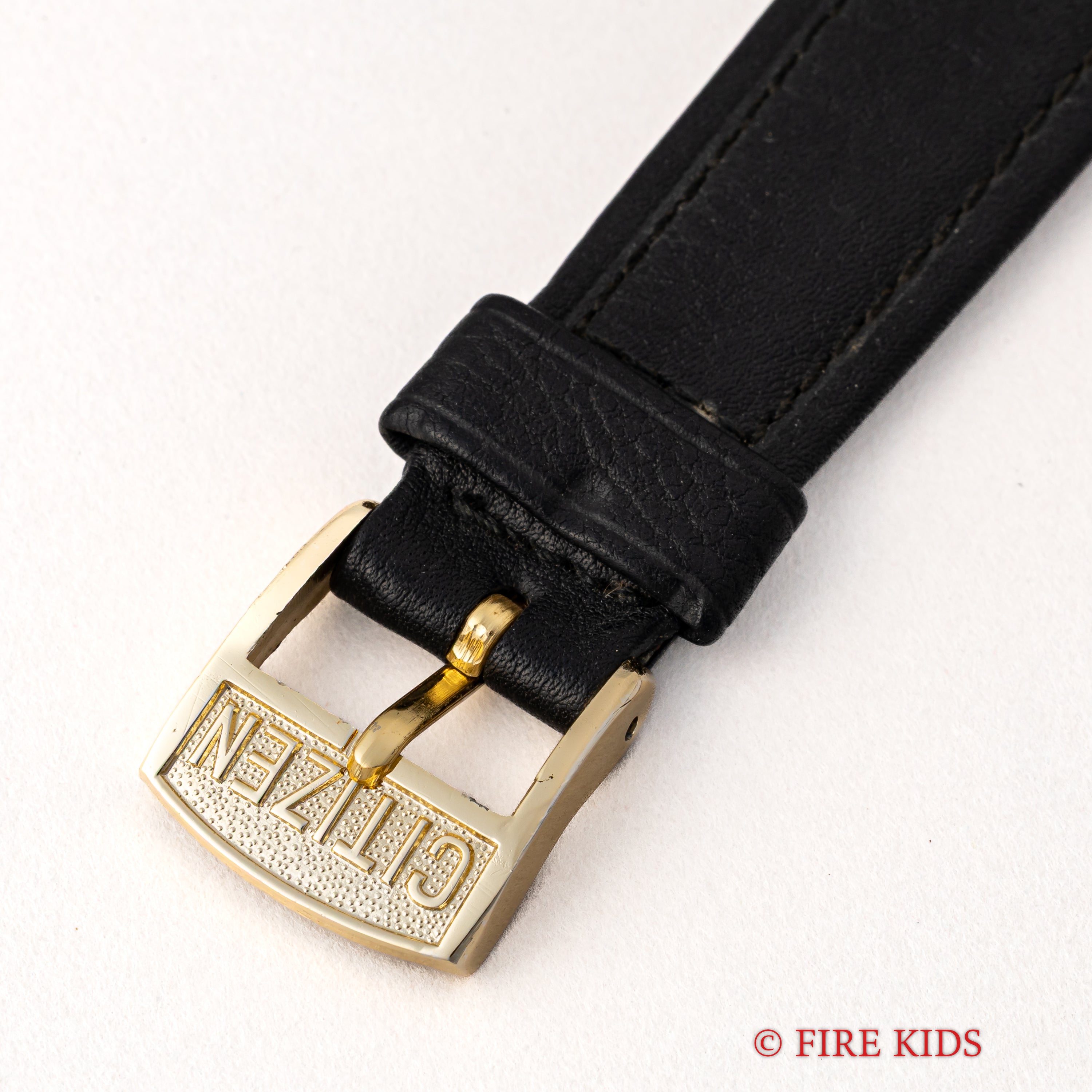 シチズン デラックス セコンドセッティング CGPケース 1960年代 純正革ベルト、尾錠、箱、タグ付き