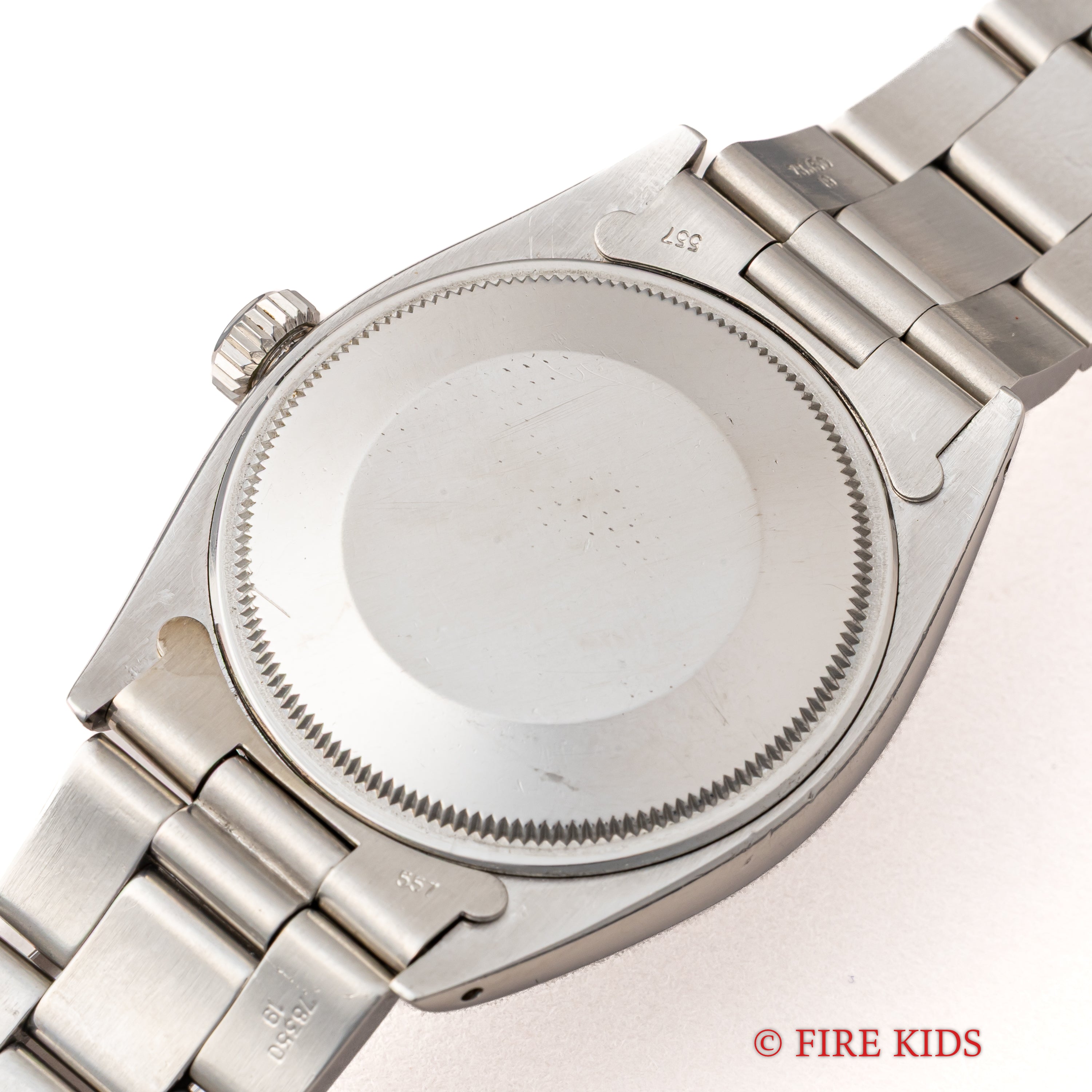 ロレックス オイスターパーペチュアルデイト ブラックダイアル 自動巻き 1961年製 Ref.1500 Cal.1560 箱、ギャラ、クロノメーター証付