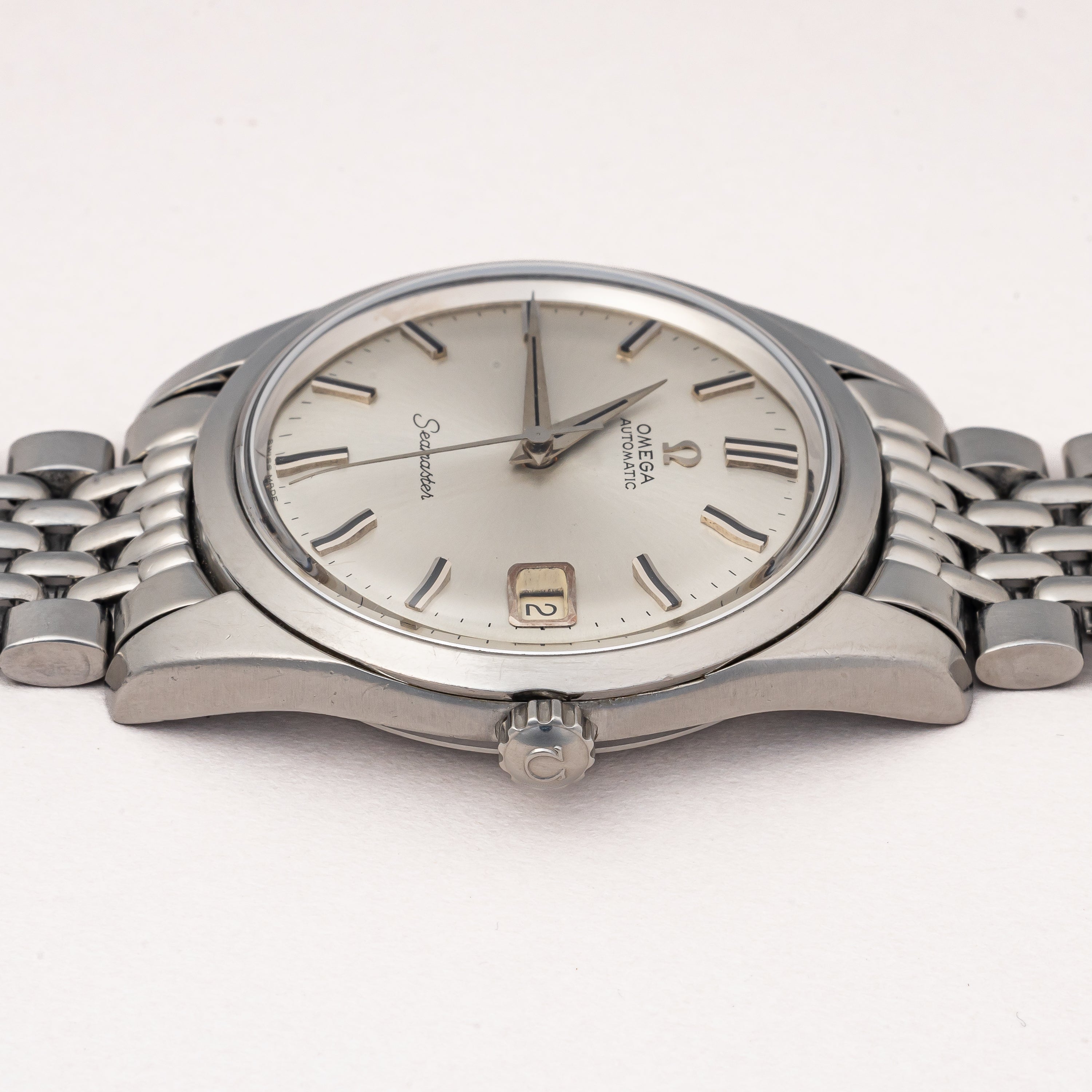 オメガ シーマスター 1966年製 Ref.166010 純正ブレス付き 自動巻き