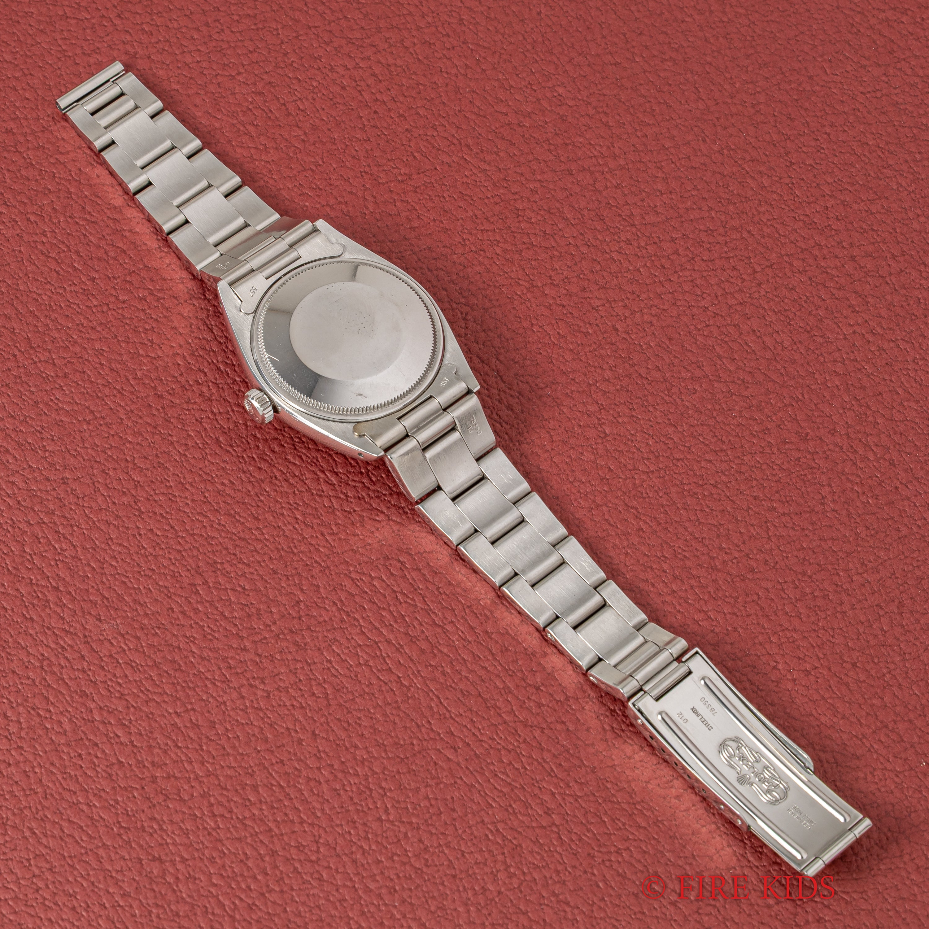 ロレックス オイスターパーペチュアルデイト ブラックダイアル 自動巻き 1961年製 Ref.1500 Cal.1560 箱、ギャラ、クロノメーター証付