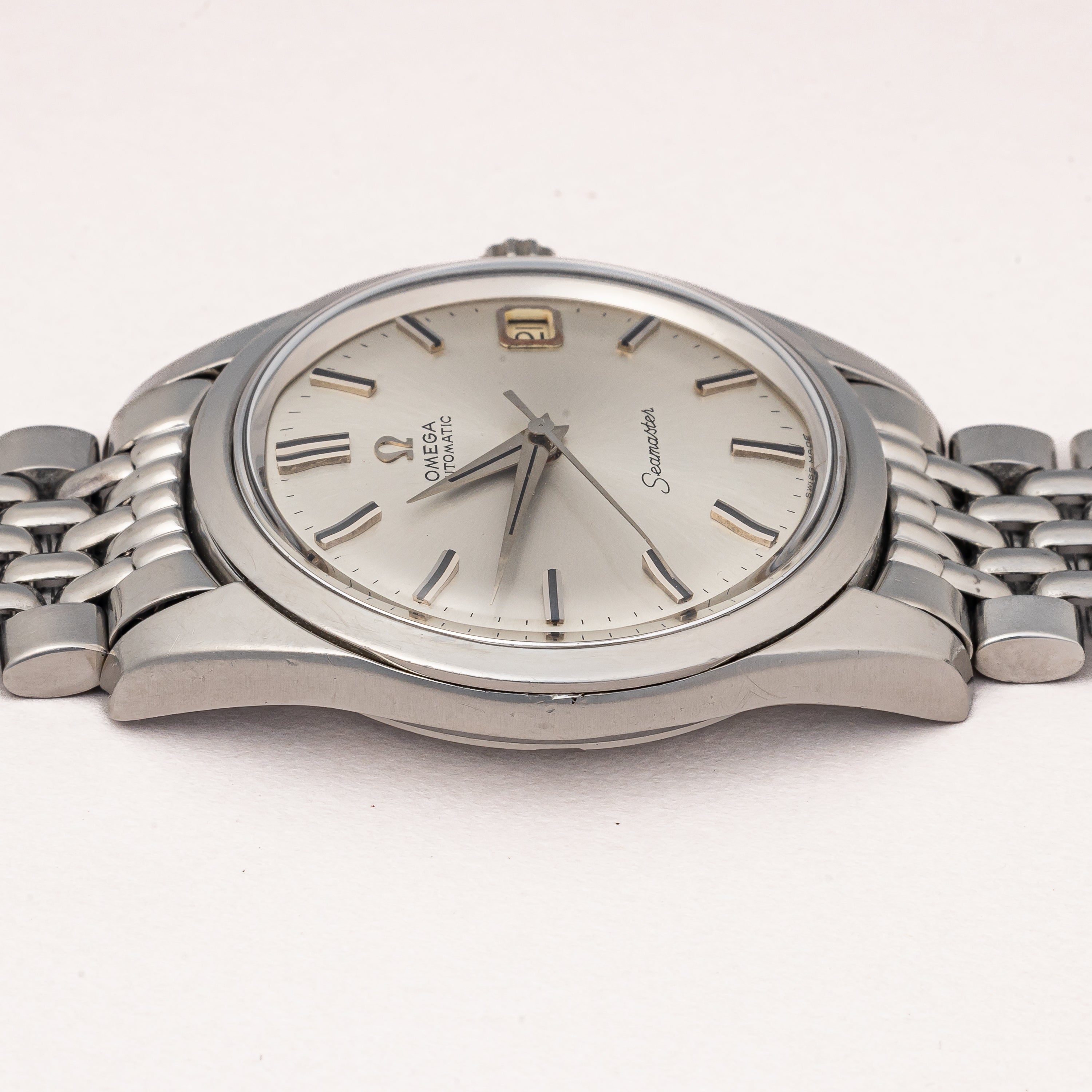 オメガ シーマスター 1966年製 Ref.166010 純正ブレス付き 自動巻き