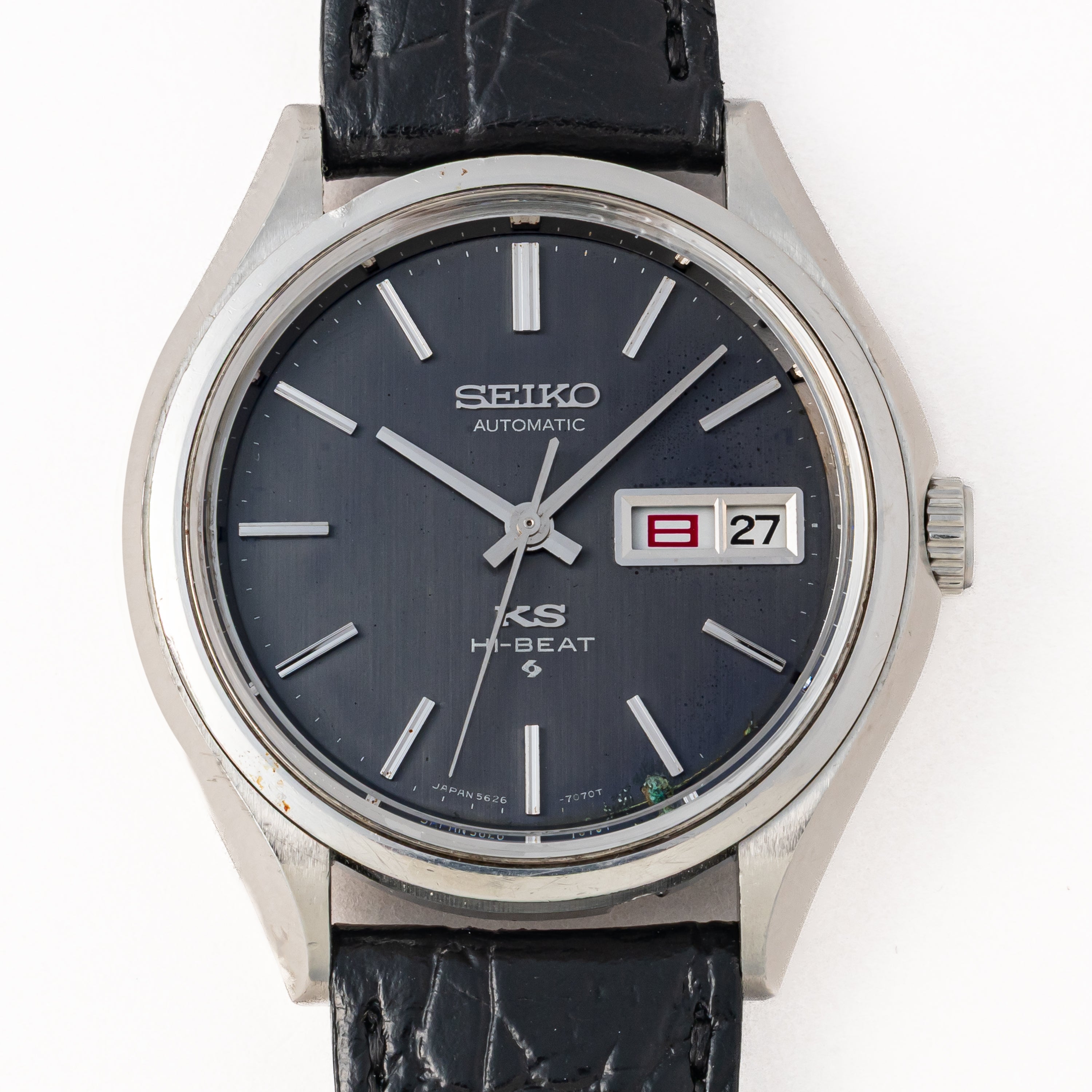 キングセイコー 56KSデイデイト 1972年製 Ref.5626-7120 グレーダイヤル ハイビート自動巻き