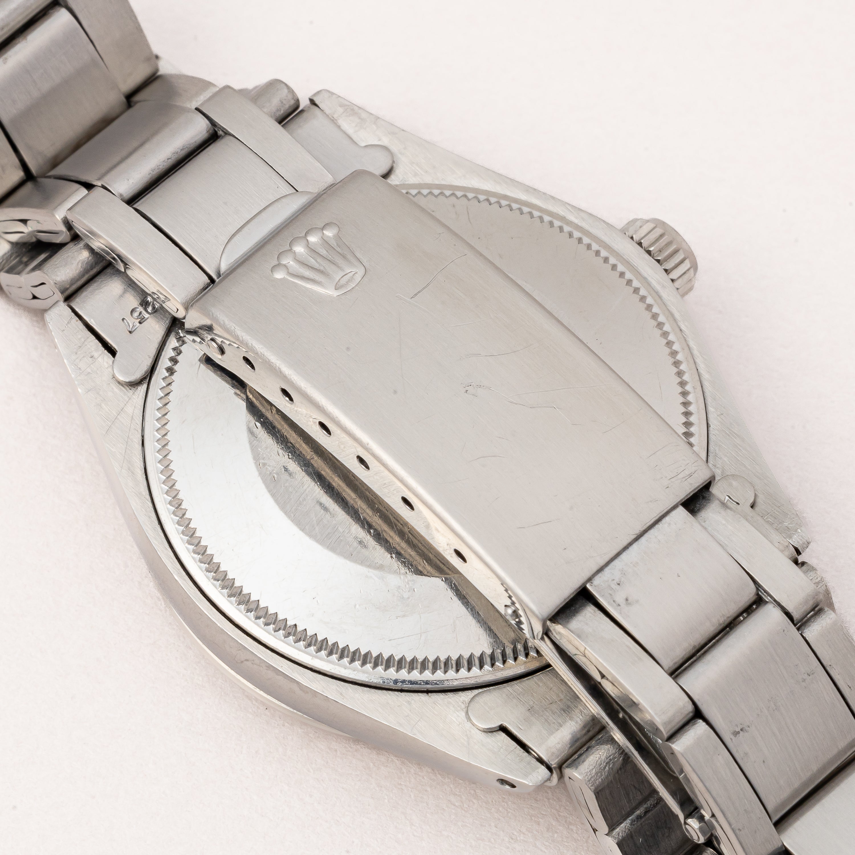 ロレックス エアキング 1970年製 Ref.5500 ノンデイト自動巻き 純正巻きブレス付き