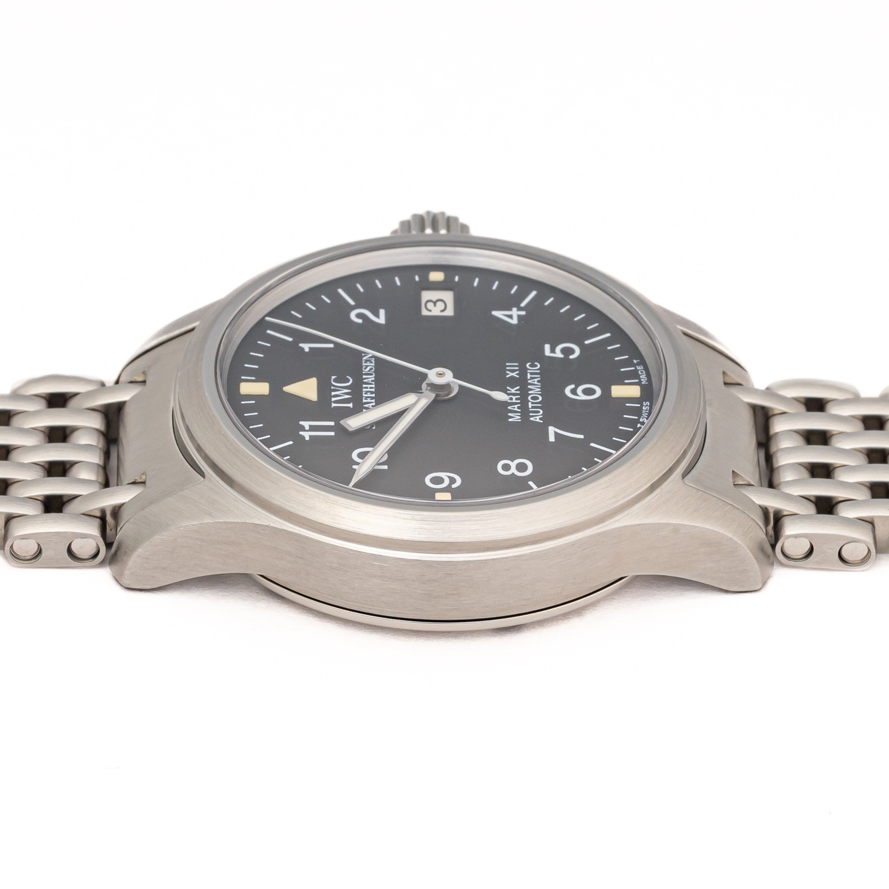 IWC マーク12 レディース 純正ステンレスブレス 2000年製(平成12年)箱・ギャラ付