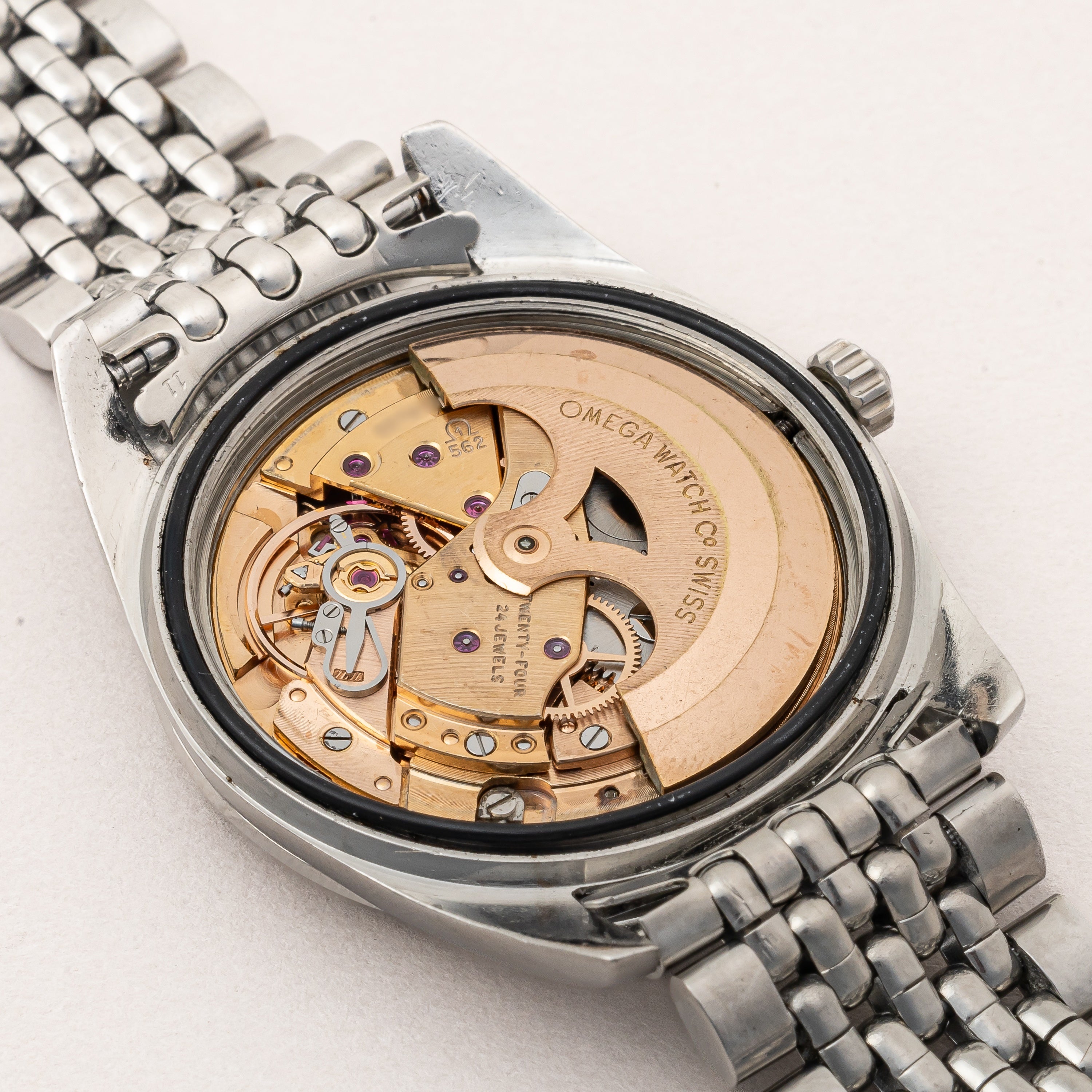 オメガ シーマスター 1966年製 Ref.166010 純正ブレス付き 自動巻き