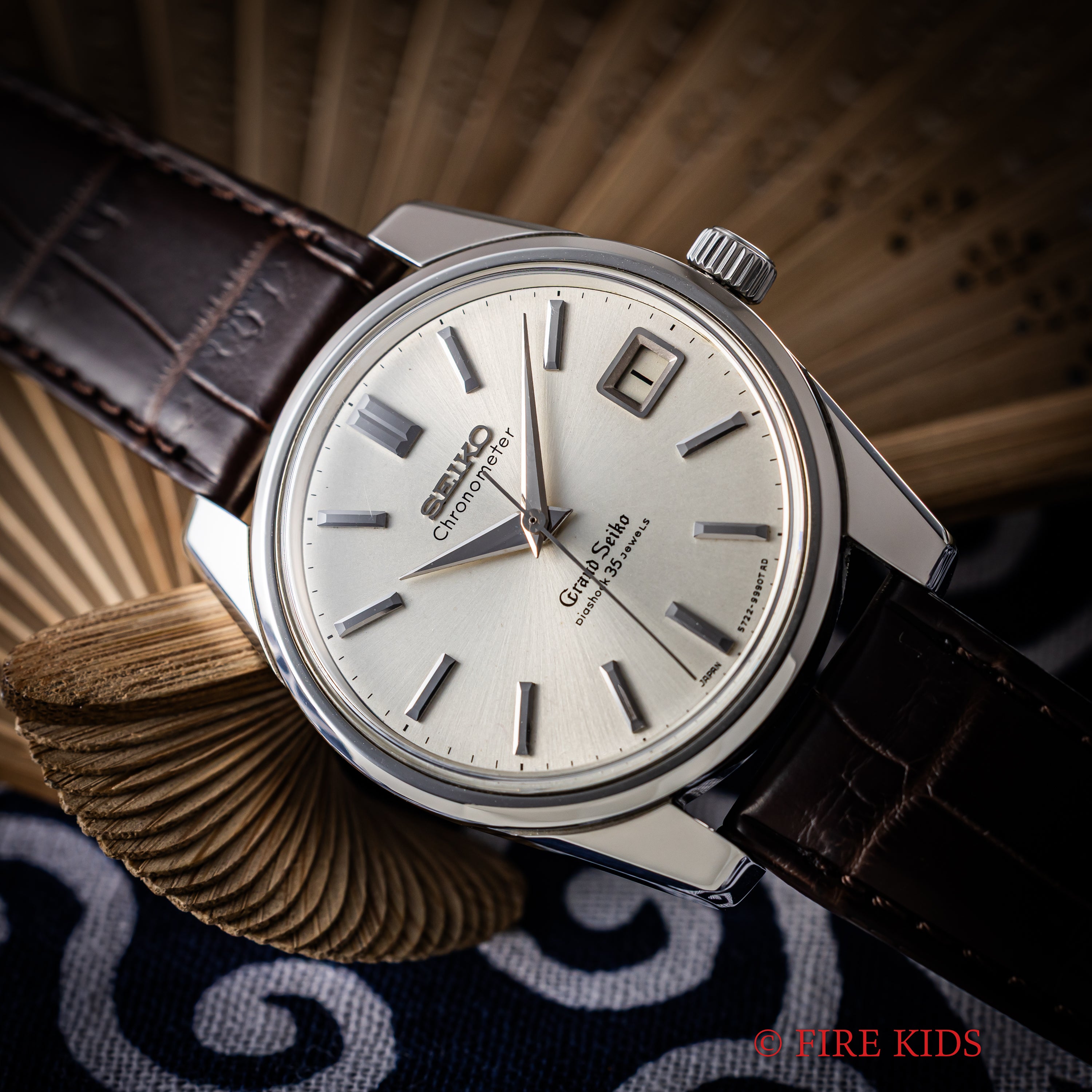 グランドセイコー 2nd前期 セルフデーター 1965年製 Ref.5722-9990 57GS クロノメーター 獅子メダル