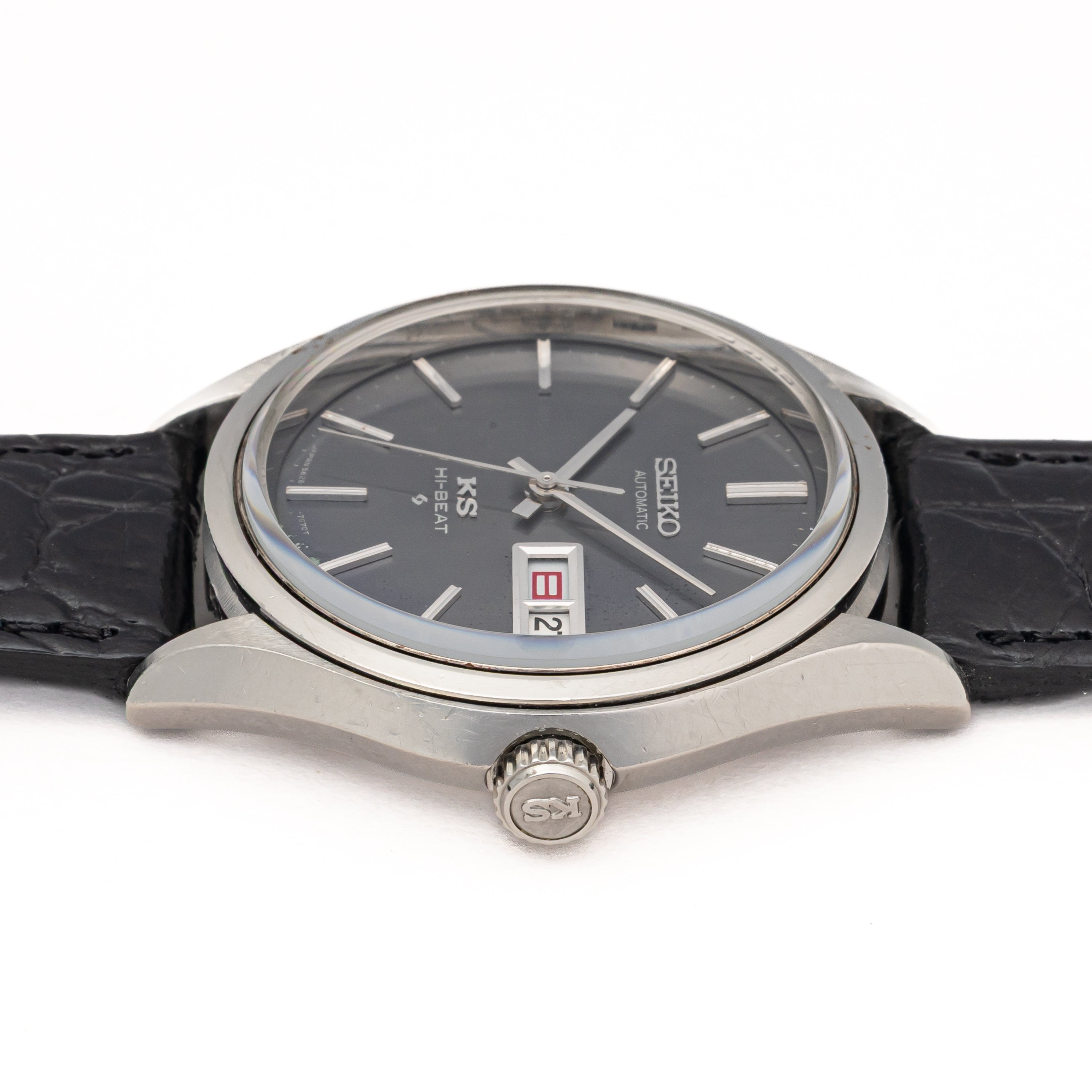 キングセイコー 56KSデイデイト 1972年製 Ref.5626-7120 グレーダイヤル ハイビート自動巻き