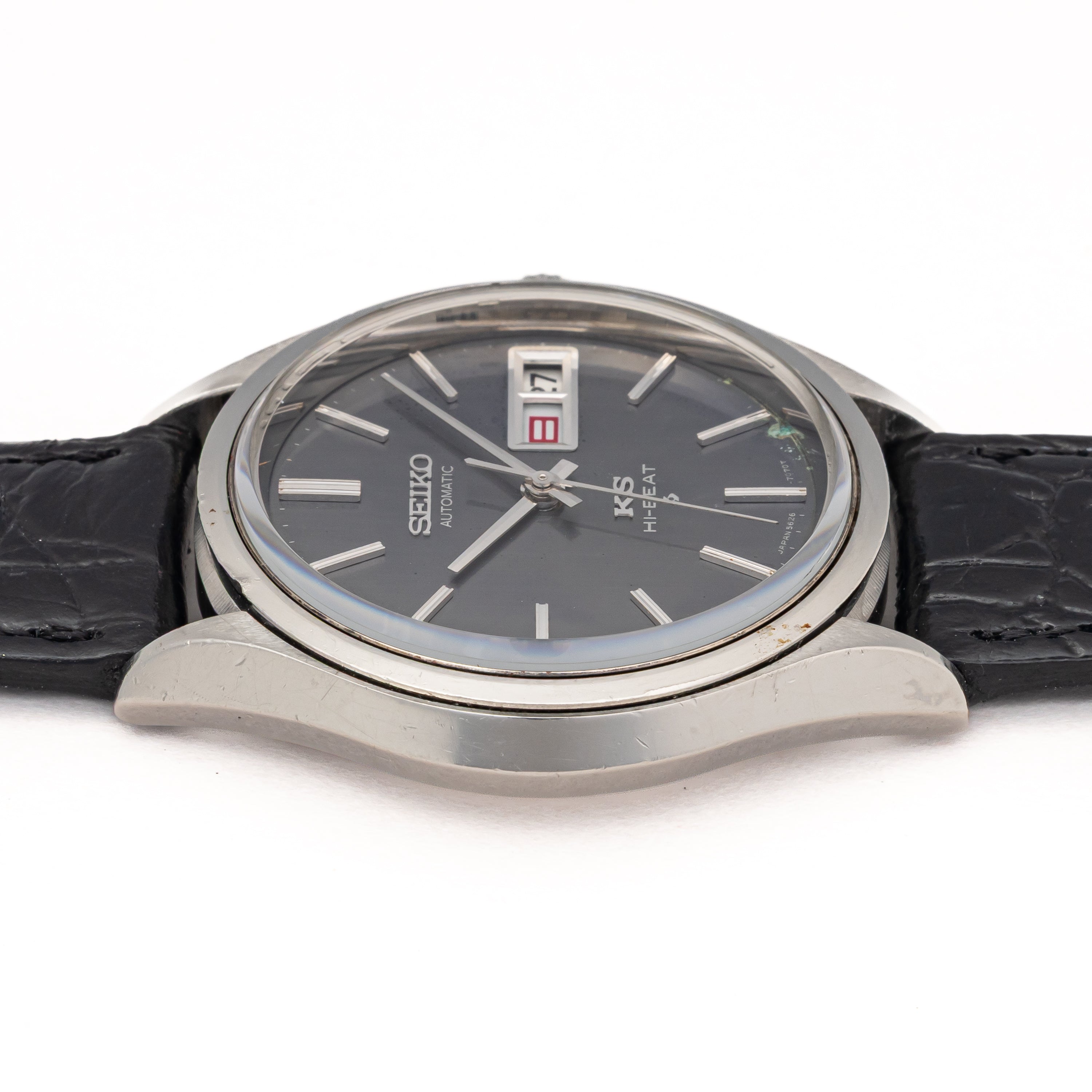 キングセイコー 56KSデイデイト 1972年製 Ref.5626-7120 グレーダイヤル ハイビート自動巻き