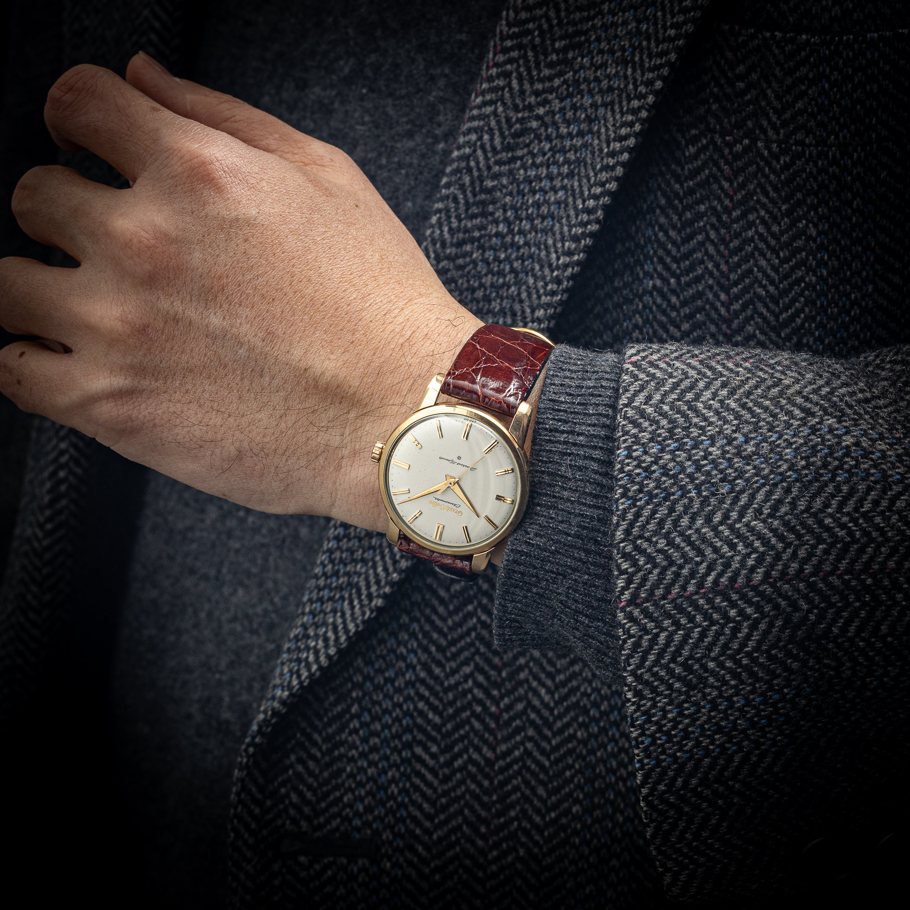 グランドセイコー ファーストモデル 1961年製 Ref.J14070 GS E アップライトダイヤル