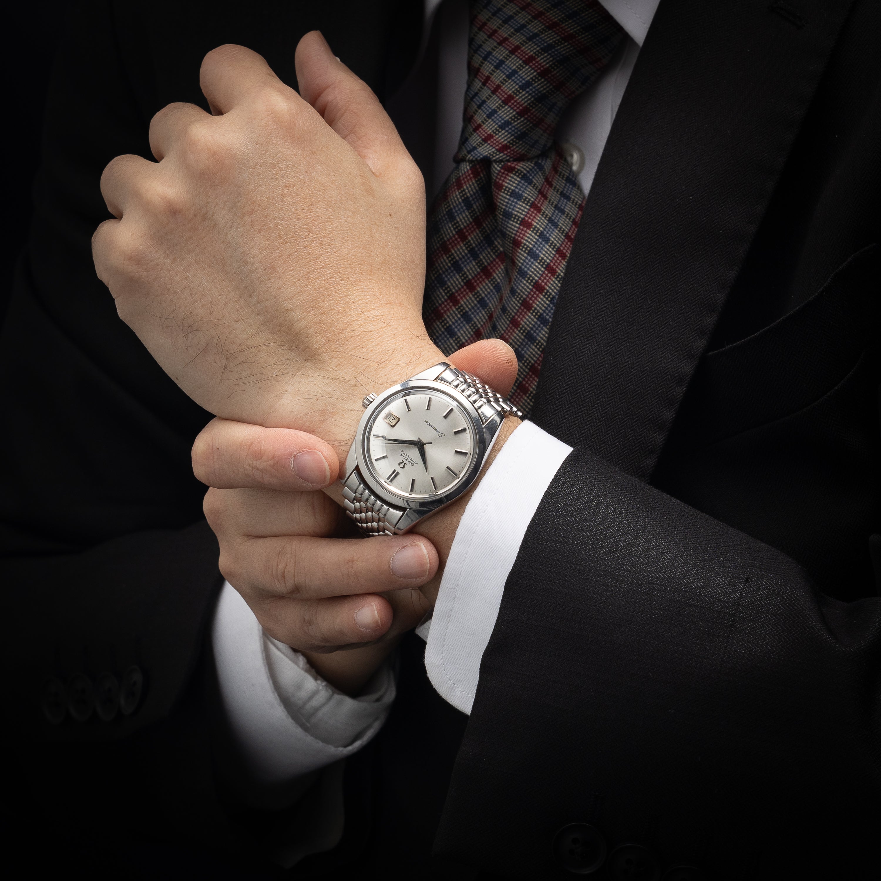 オメガ シーマスター 1966年製 Ref.166010 純正ブレス付き 自動巻き