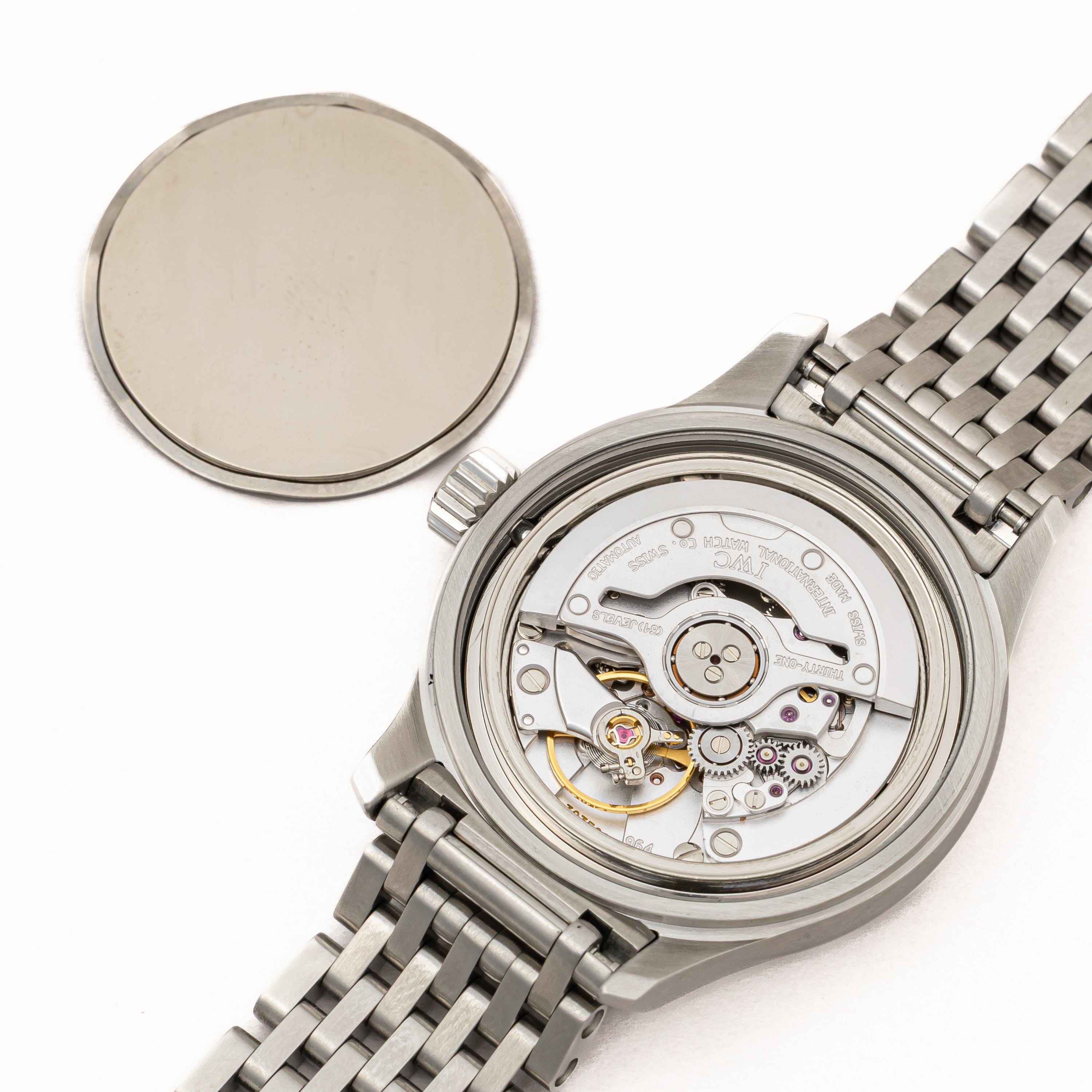 IWC マーク12 レディース 純正ステンレスブレス 2000年製(平成12年)箱・ギャラ付