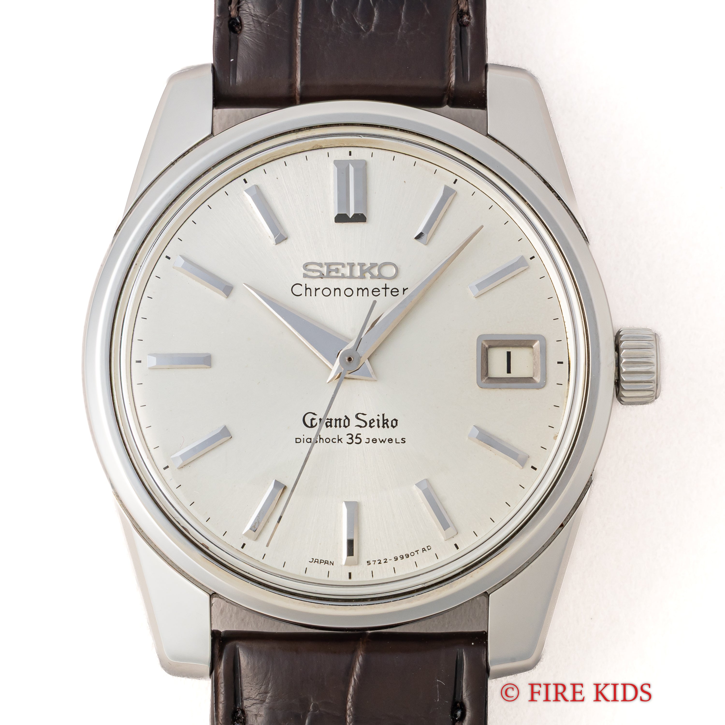 グランドセイコー 2nd前期 セルフデーター 1965年製 Ref.5722-9990 57GS クロノメーター 獅子メダル