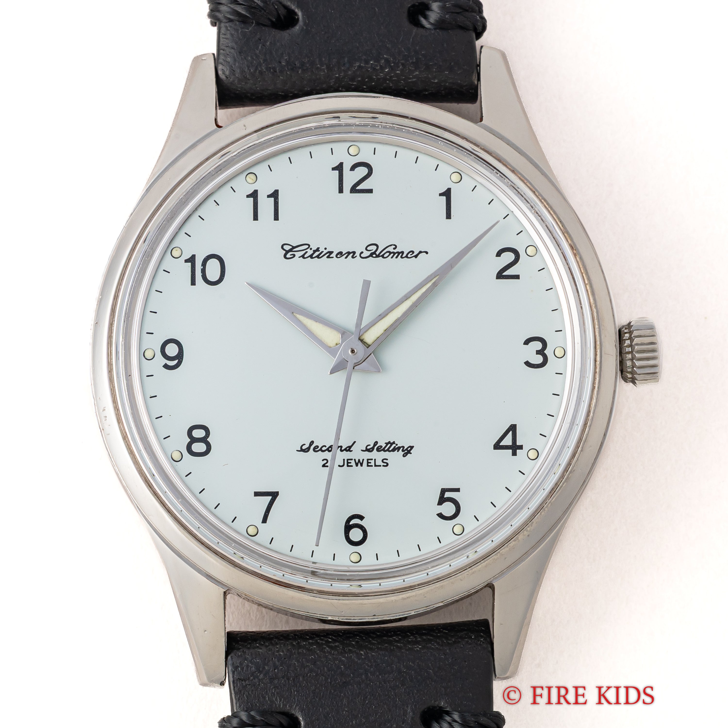 シチズン ホーマー 国鉄 1978年製 金鉄 鉄道時計 手巻き 秒針規制装置 昭和53年