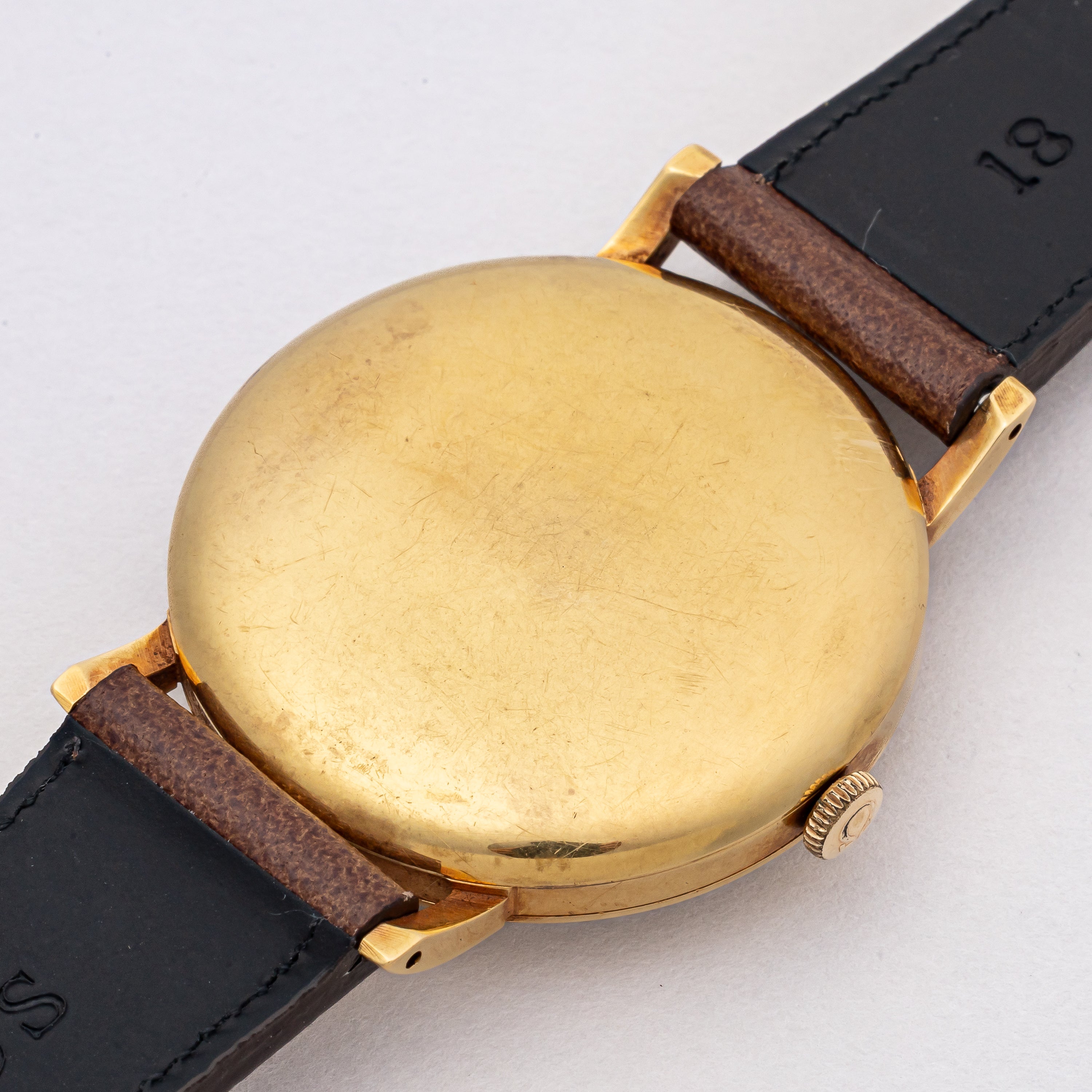 オメガ 30mmキャリバー 18金無垢 1958年製 手巻き Cal.284 センターセコンド