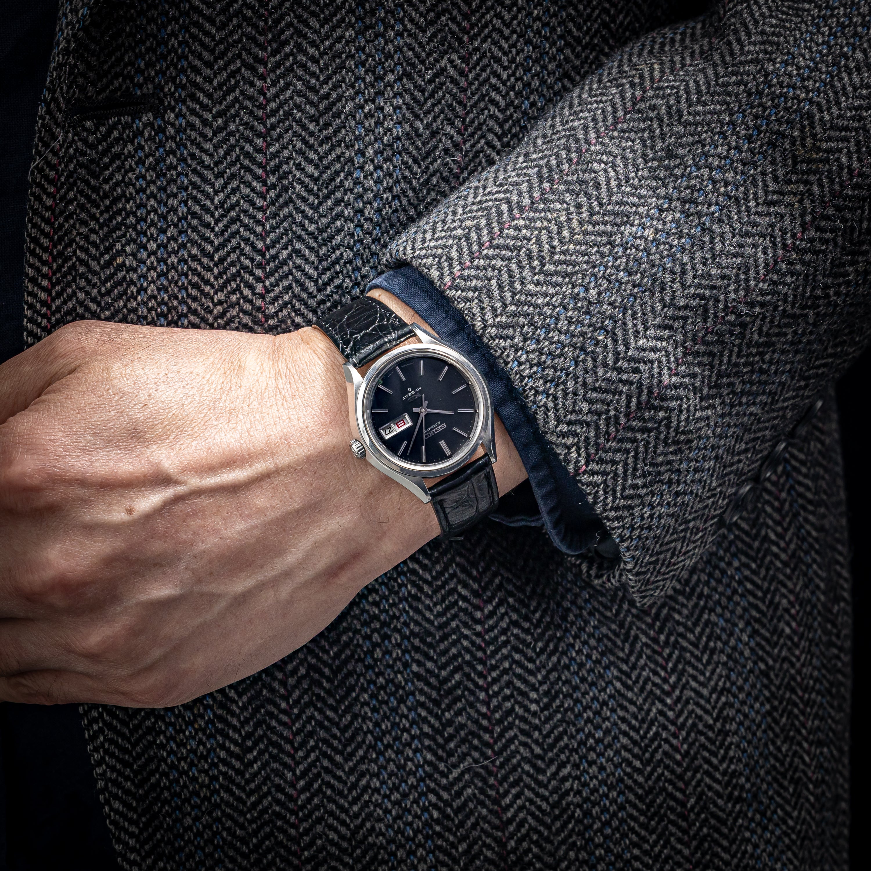 キングセイコー 56KSデイデイト 1972年製 Ref.5626-7120 グレーダイヤル ハイビート自動巻き