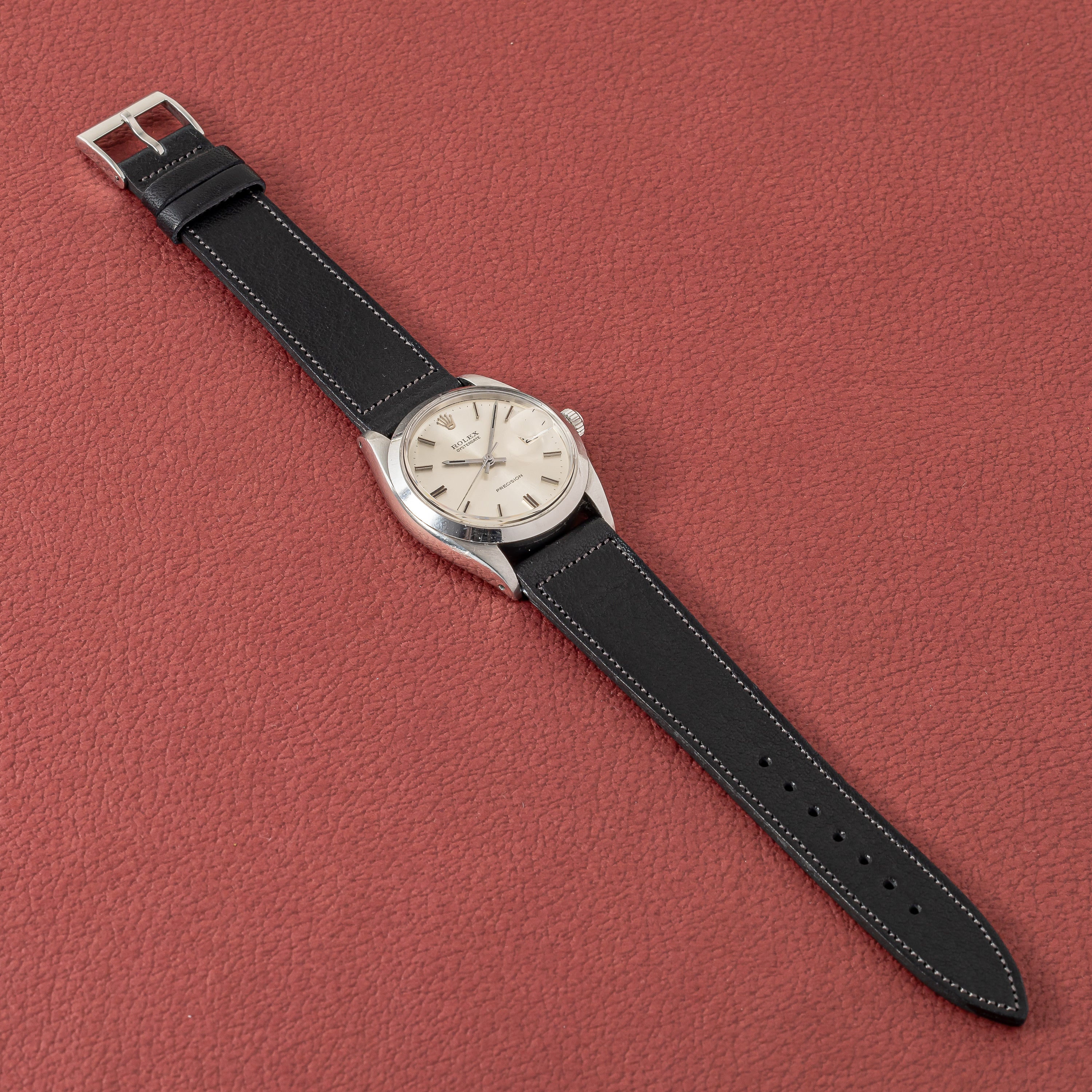 ロレックス オイスターデイト 1967年製 Ref.6694 手巻き シルバーダイヤル