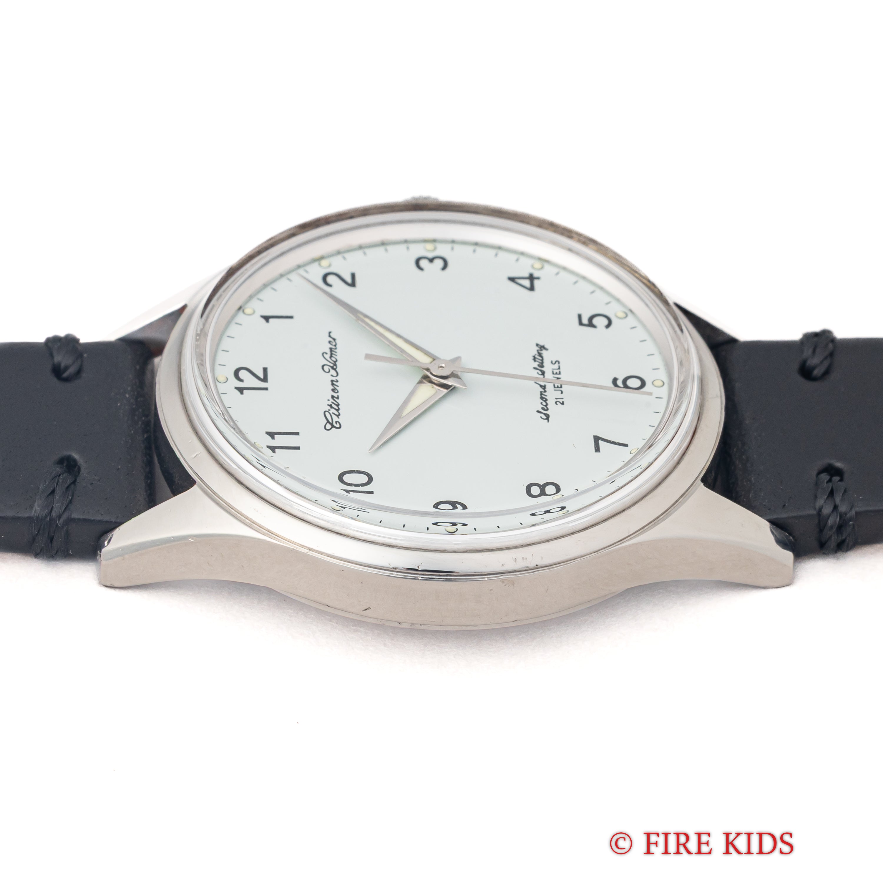 シチズン ホーマー 国鉄 1978年製 金鉄 鉄道時計 手巻き 秒針規制装置 昭和53年