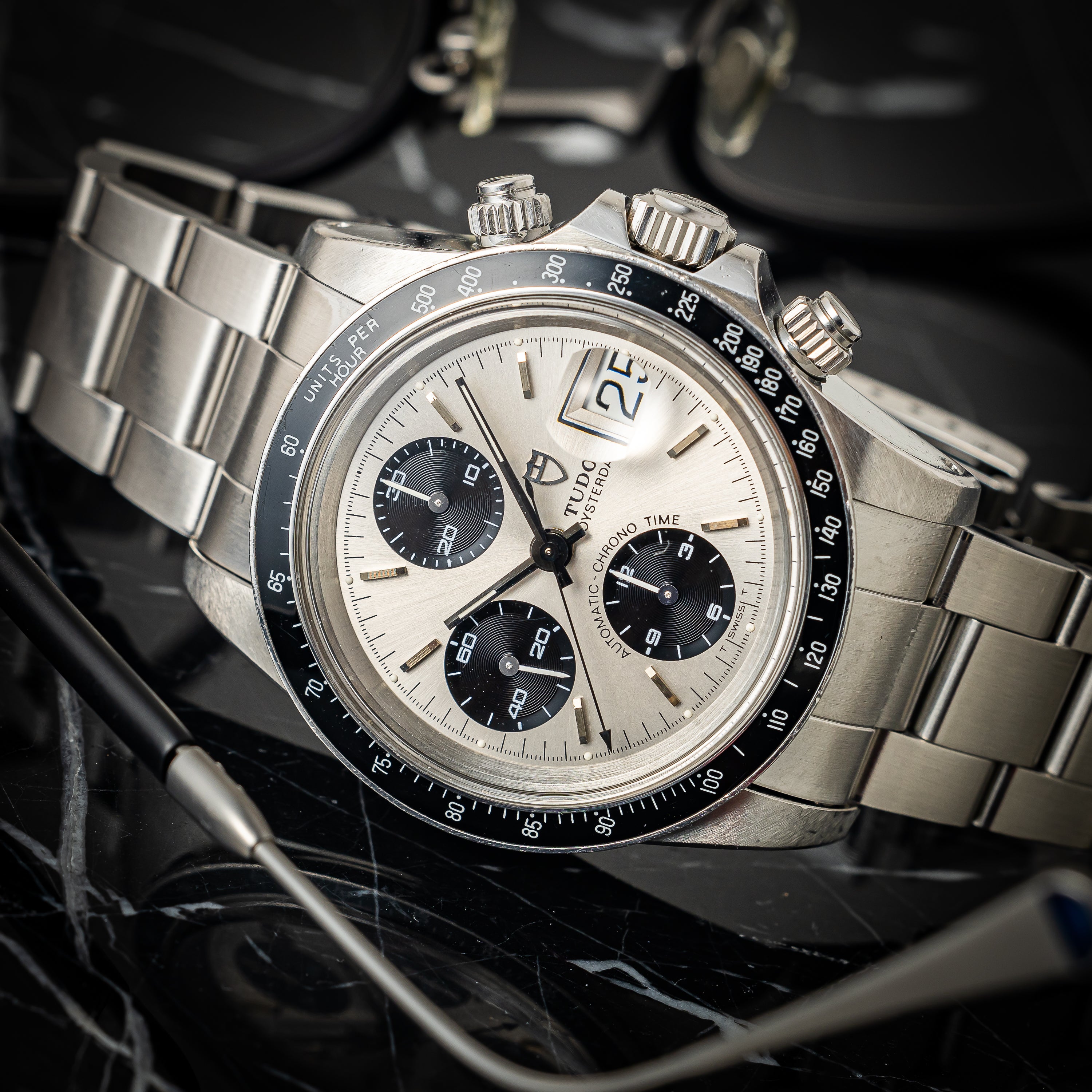 チューダー クロノタイム 1993年製 Ref.79160シルバーダイヤル