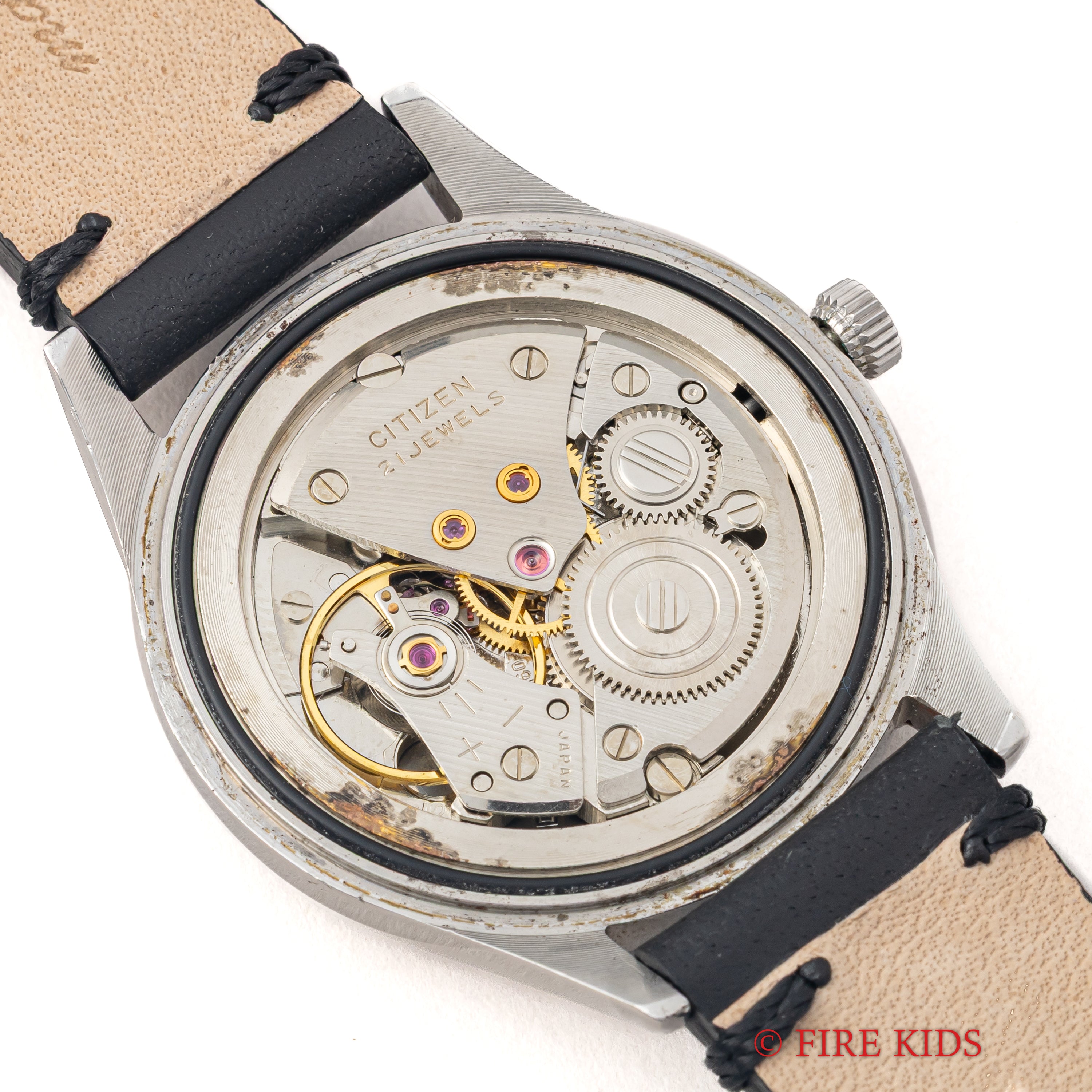 シチズン ホーマー 国鉄 1978年製 金鉄 鉄道時計 手巻き 秒針規制装置 昭和53年