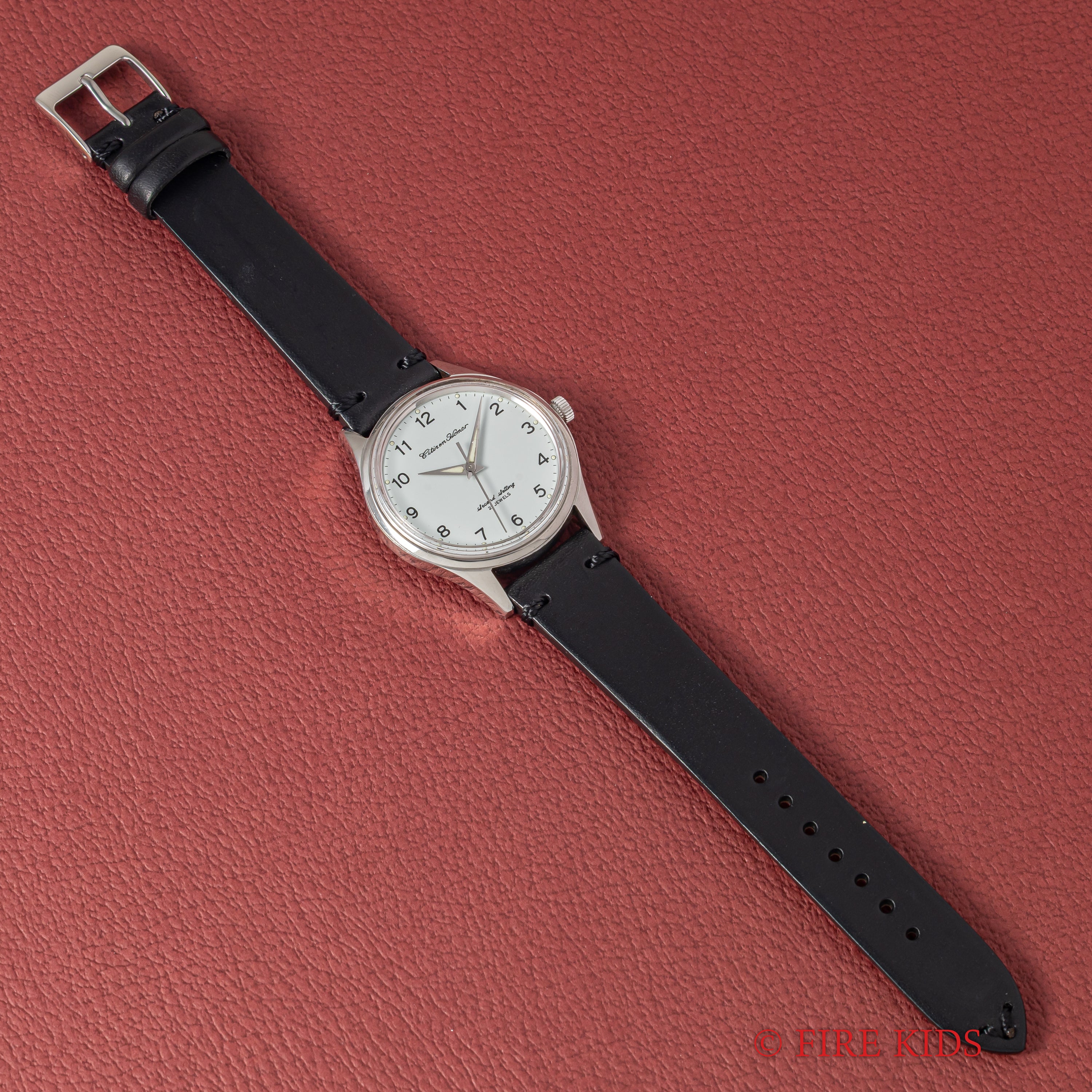 シチズン ホーマー 国鉄 1978年製 金鉄 鉄道時計 手巻き 秒針規制装置 昭和53年