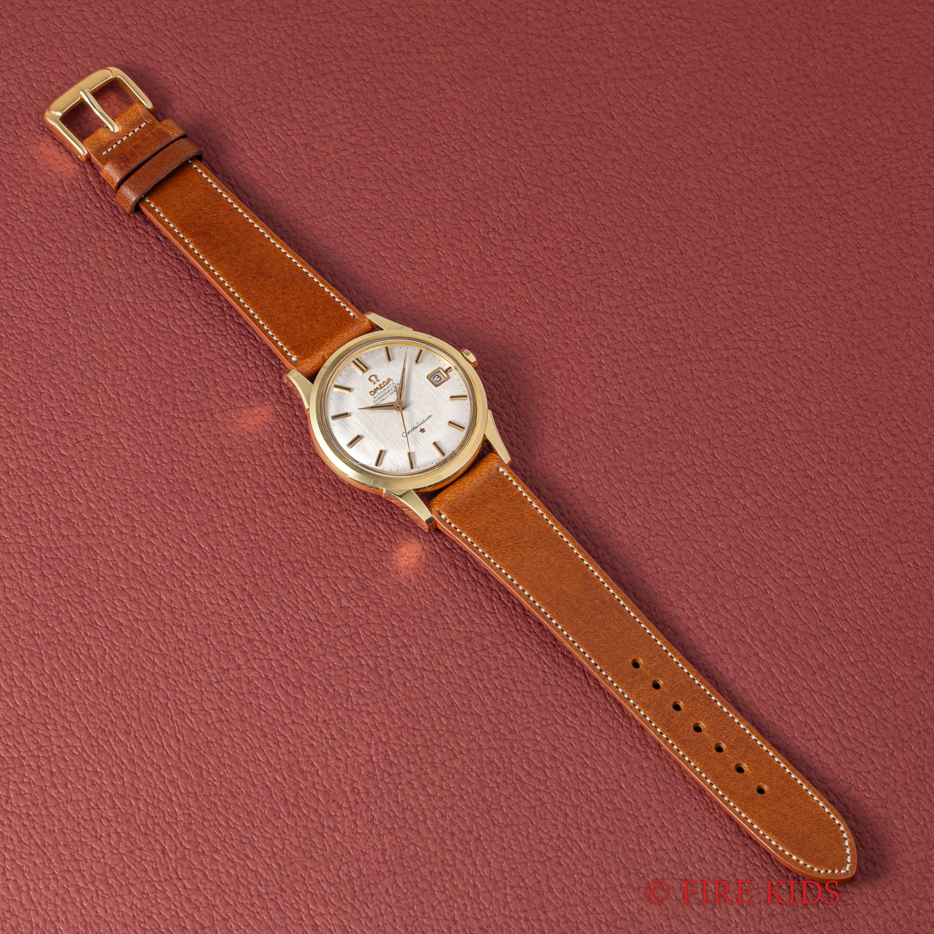 オメガ コンステレーション 1963年製 37mmトップゴールドビッグケース 自動巻クロノメーターCal.561