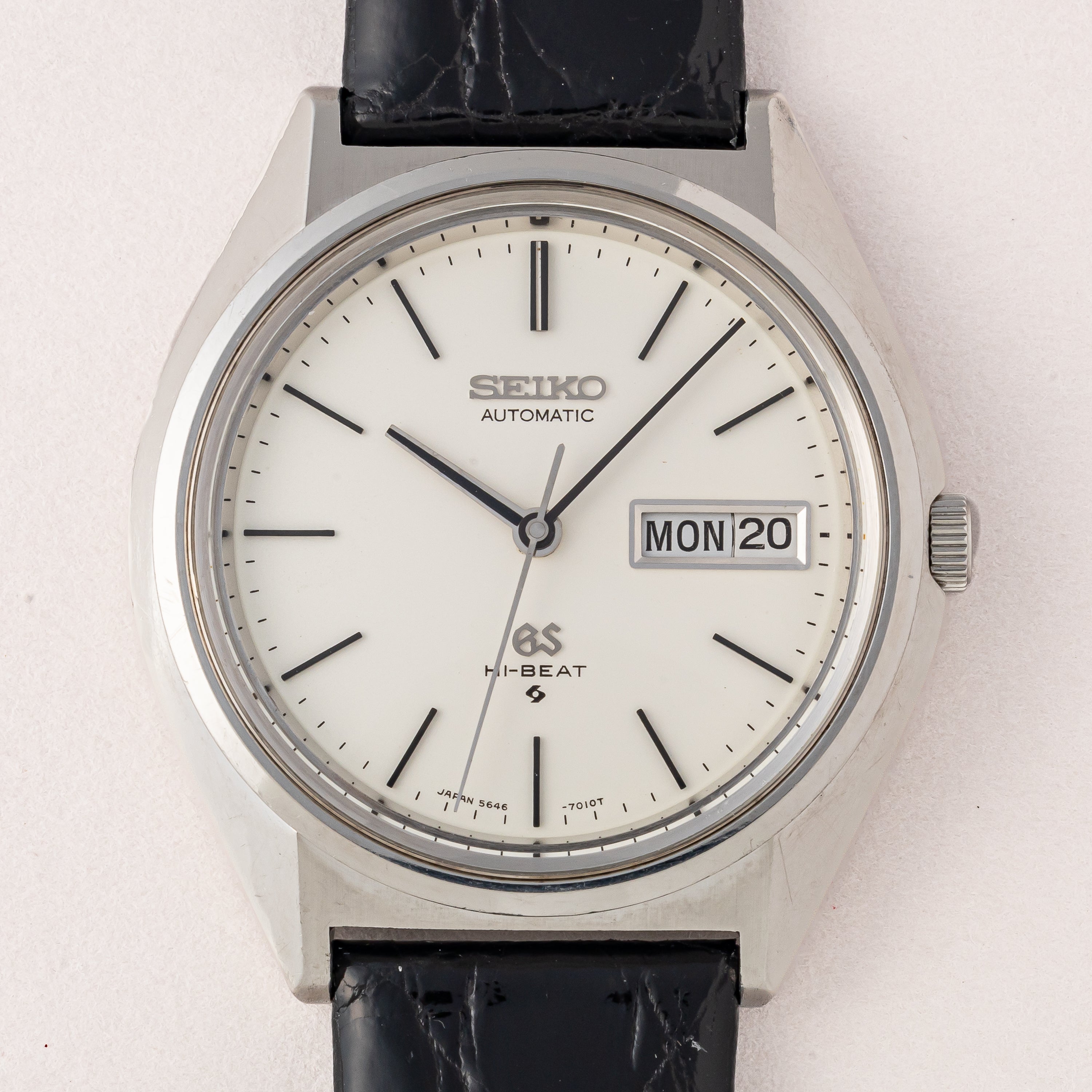 グランドセイコー 1970年製(昭和45年製) Ref.5646-7010 56GS アイボリーダイヤル 8振動自動巻き