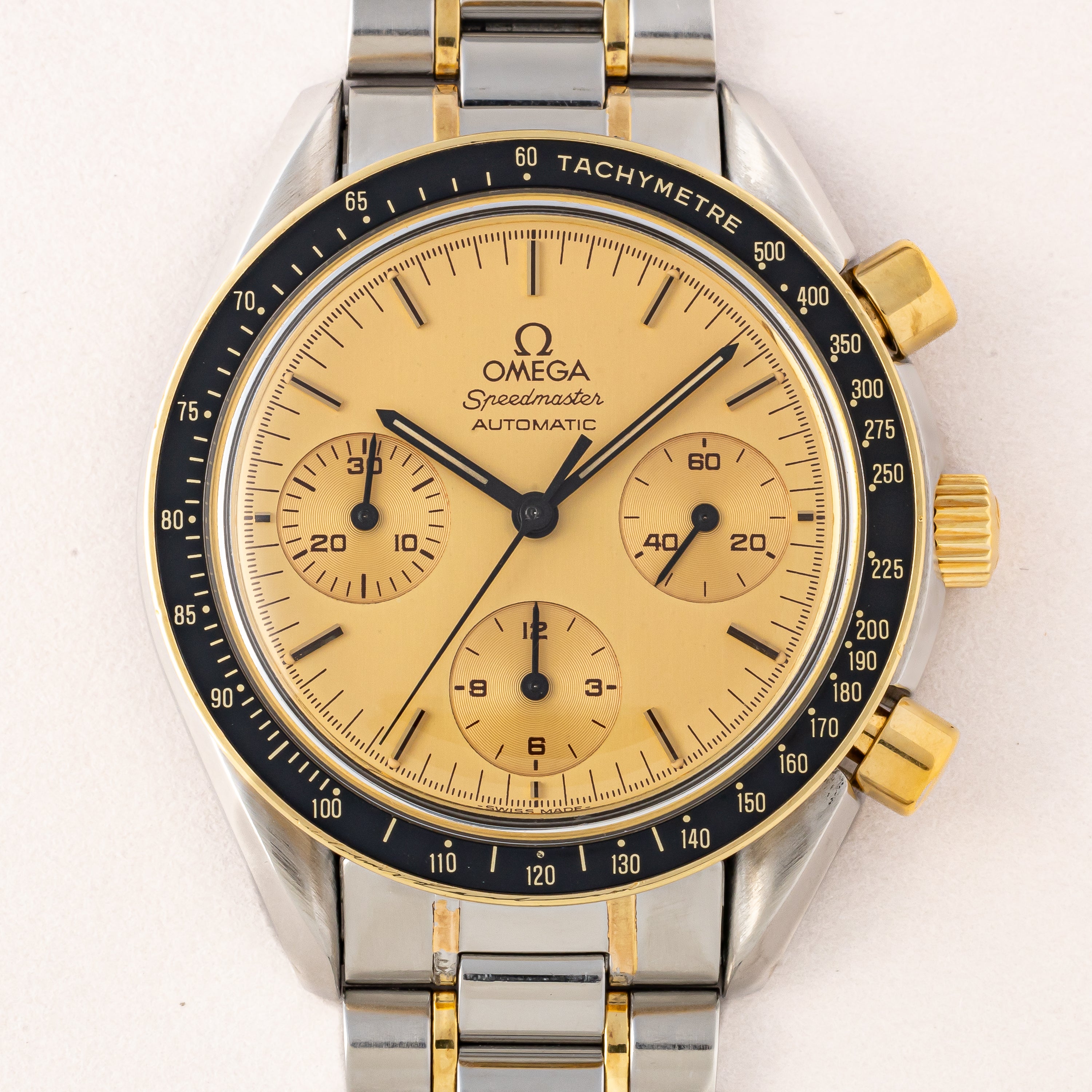 オメガ スピードマスター オートマチック コンビ 1990年代製 純正コンビブレス