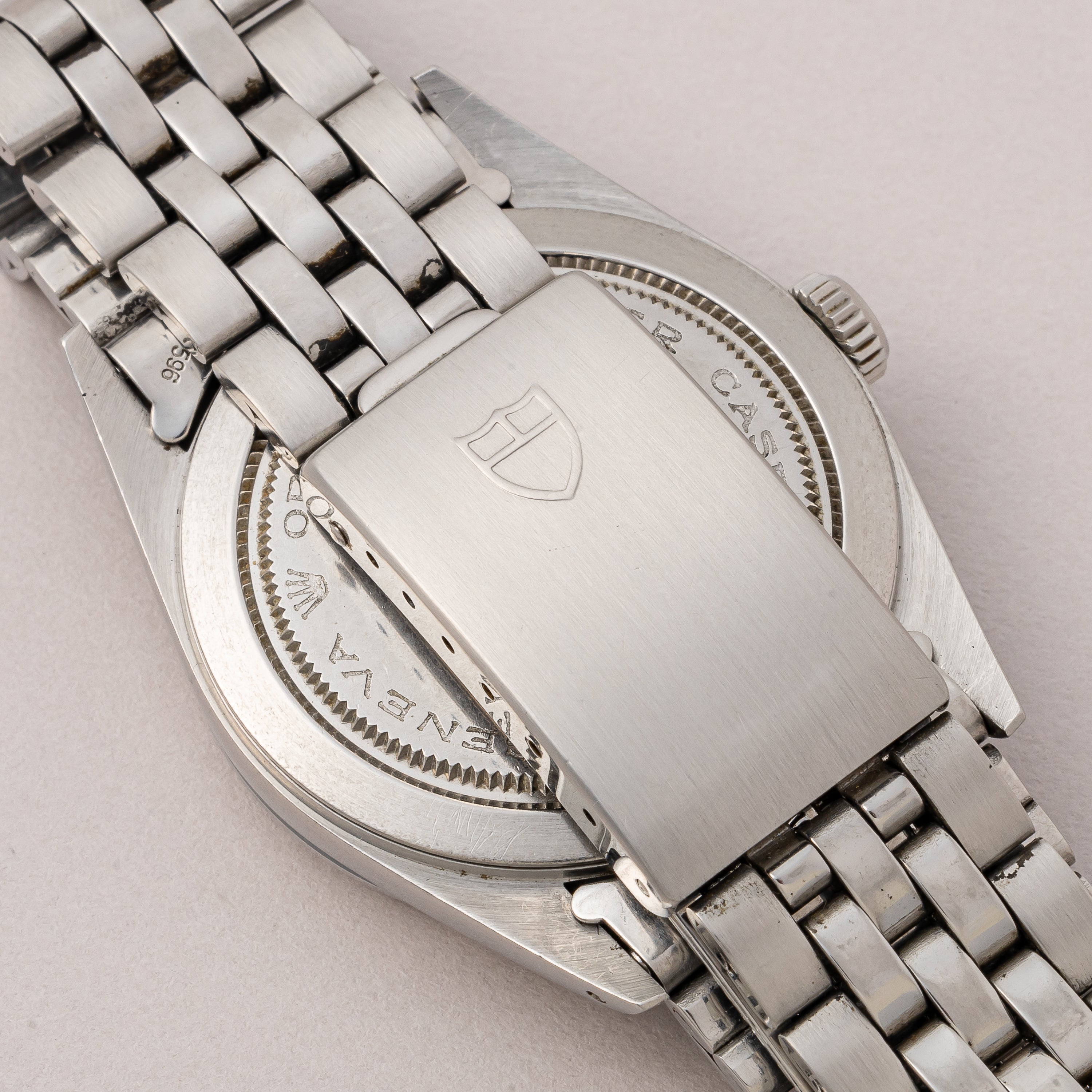 チューダー オイスタープリンス デイトデイ 1984年製 Ref.94710 シルバーダイヤル 箱、ギャラ、タグ付き