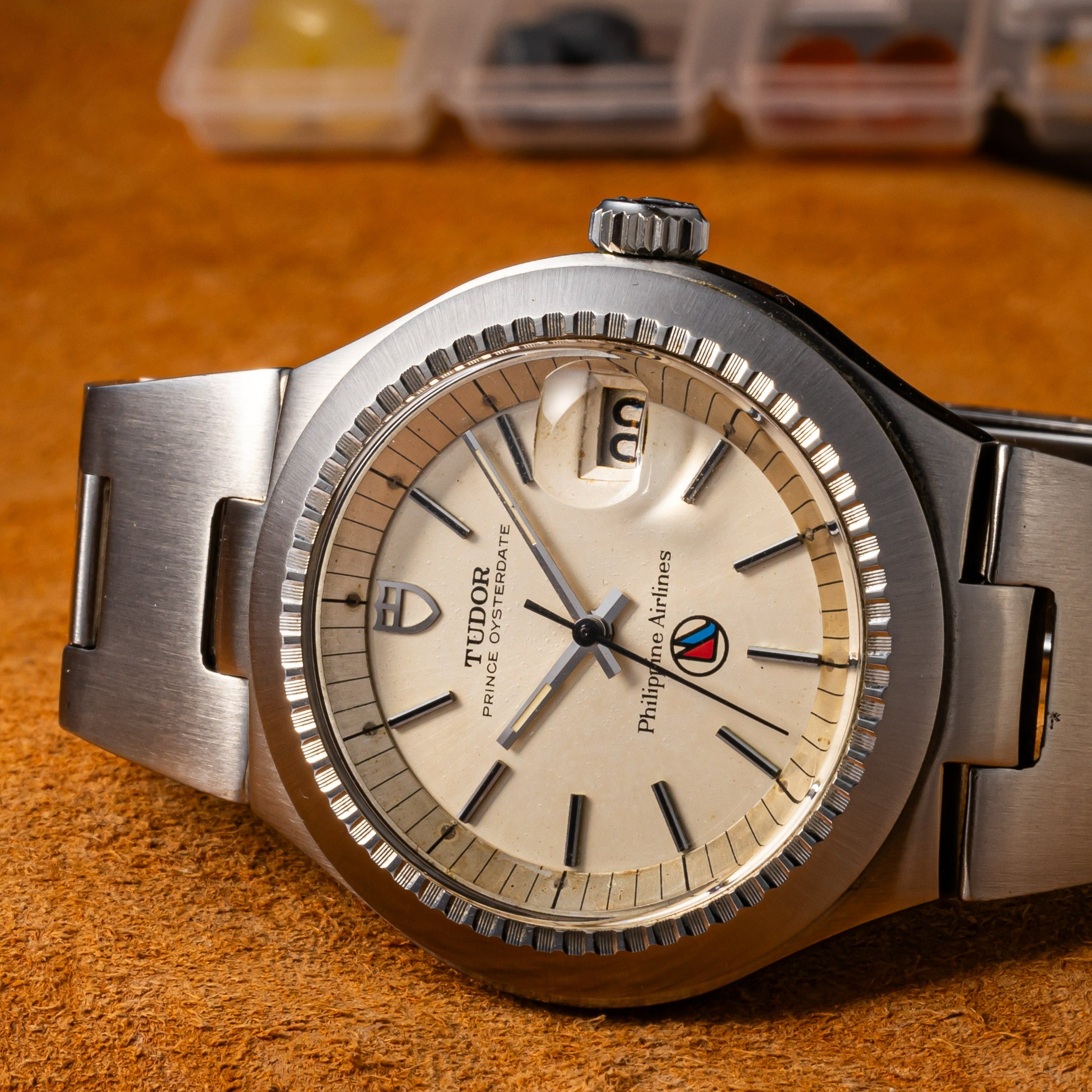 チューダー プリンスオイスターデイト 1975年製 フィリピンエアライン Ref.9101/0