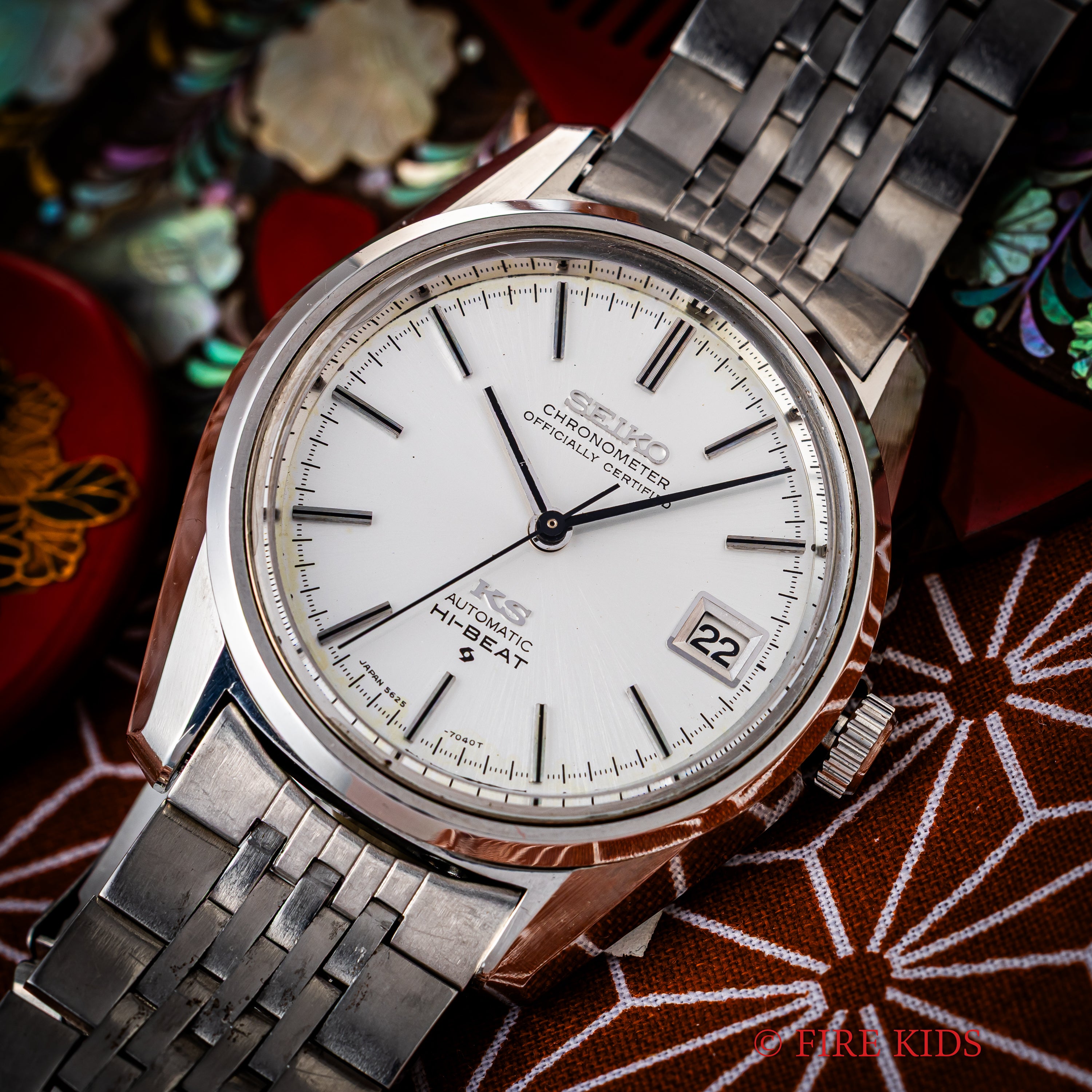 マ*ル様 キングセイコー ハイビート ヴィンテージ 自動巻き 時計 稼動品 キングセイコークロノメーター ハイビート自動巻き 1970年製