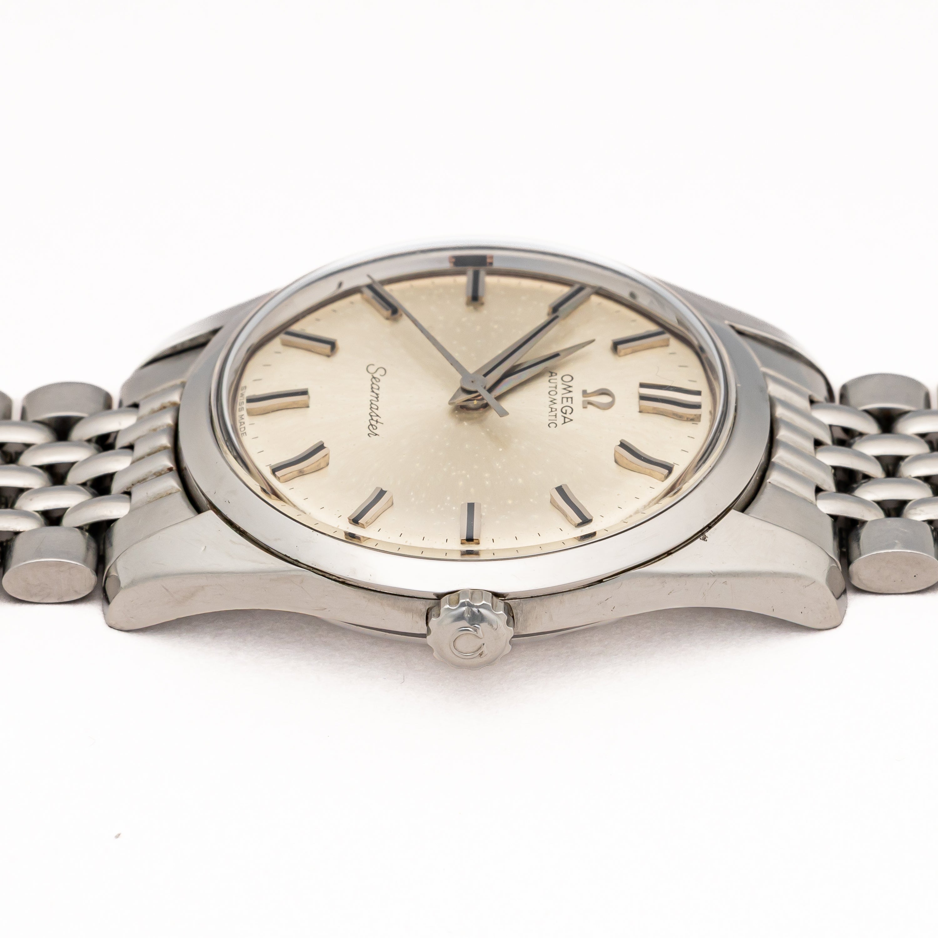 オメガ シーマスター ノンデイト自動巻き 1963年製 Ref.165.010 Cal.552 純正ブレス