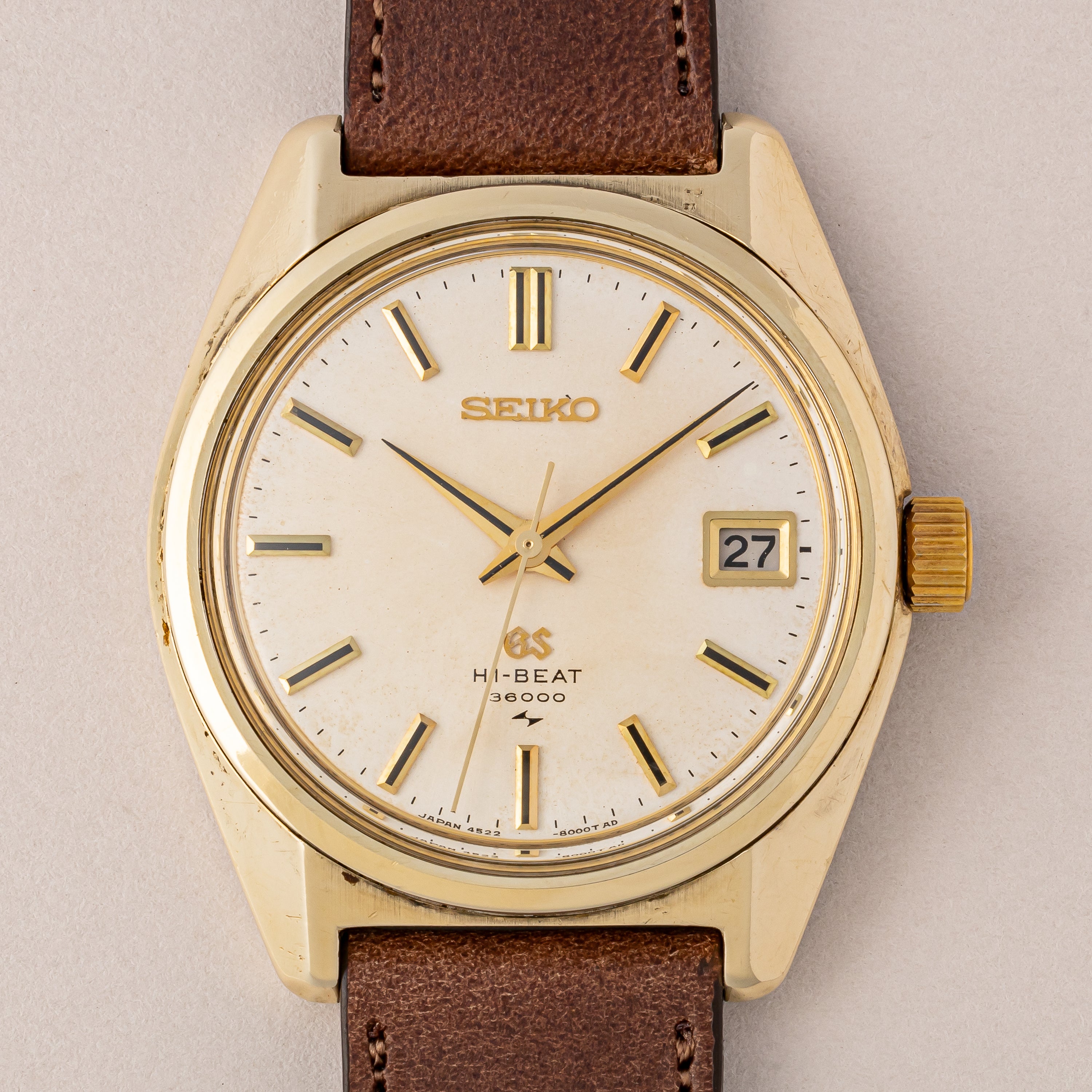グランドセイコー ハイビート 36000 1970年製 Ref.4522-8000 CAPゴールド 45GS