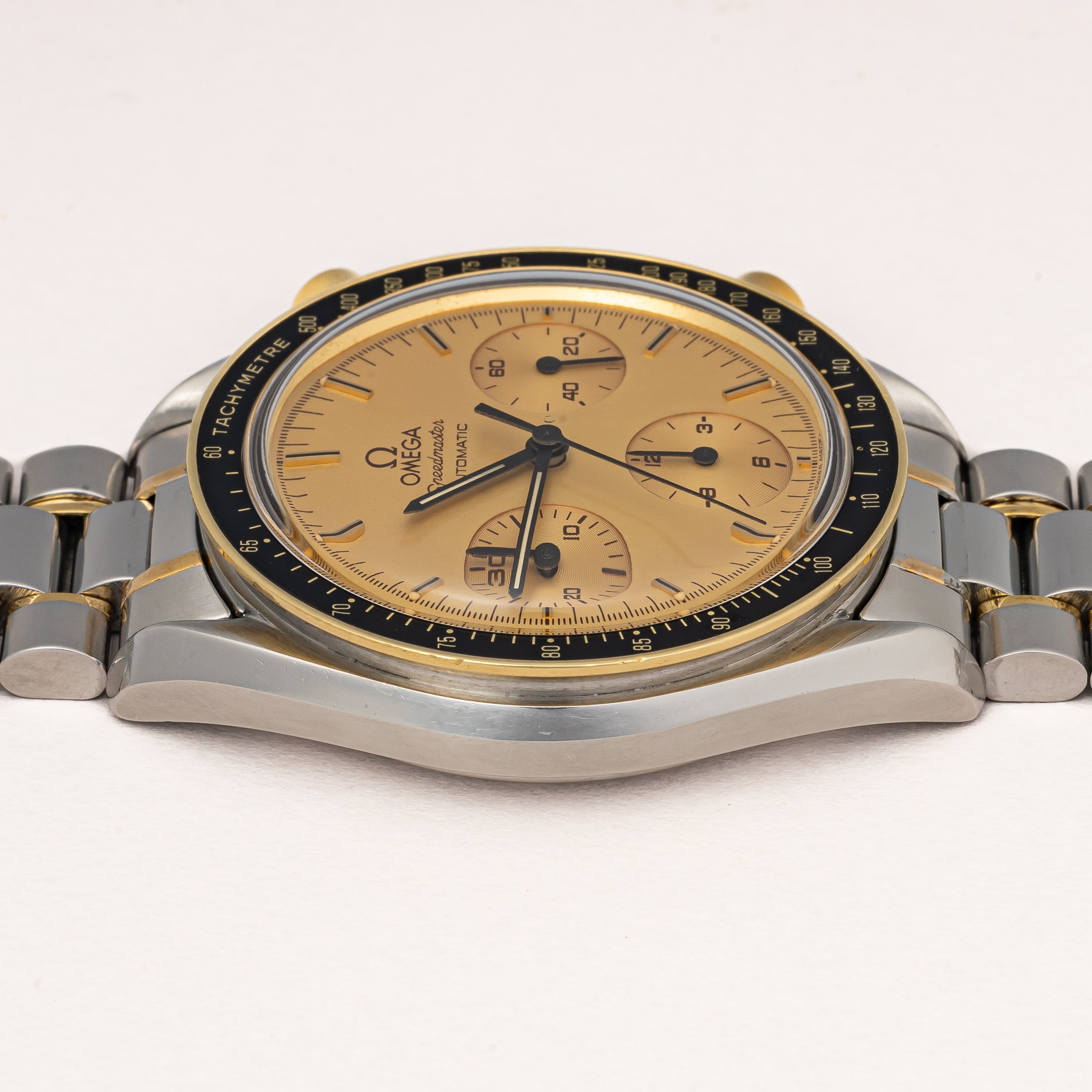 オメガ スピードマスター オートマチック コンビ 1990年代製 純正コンビブレス