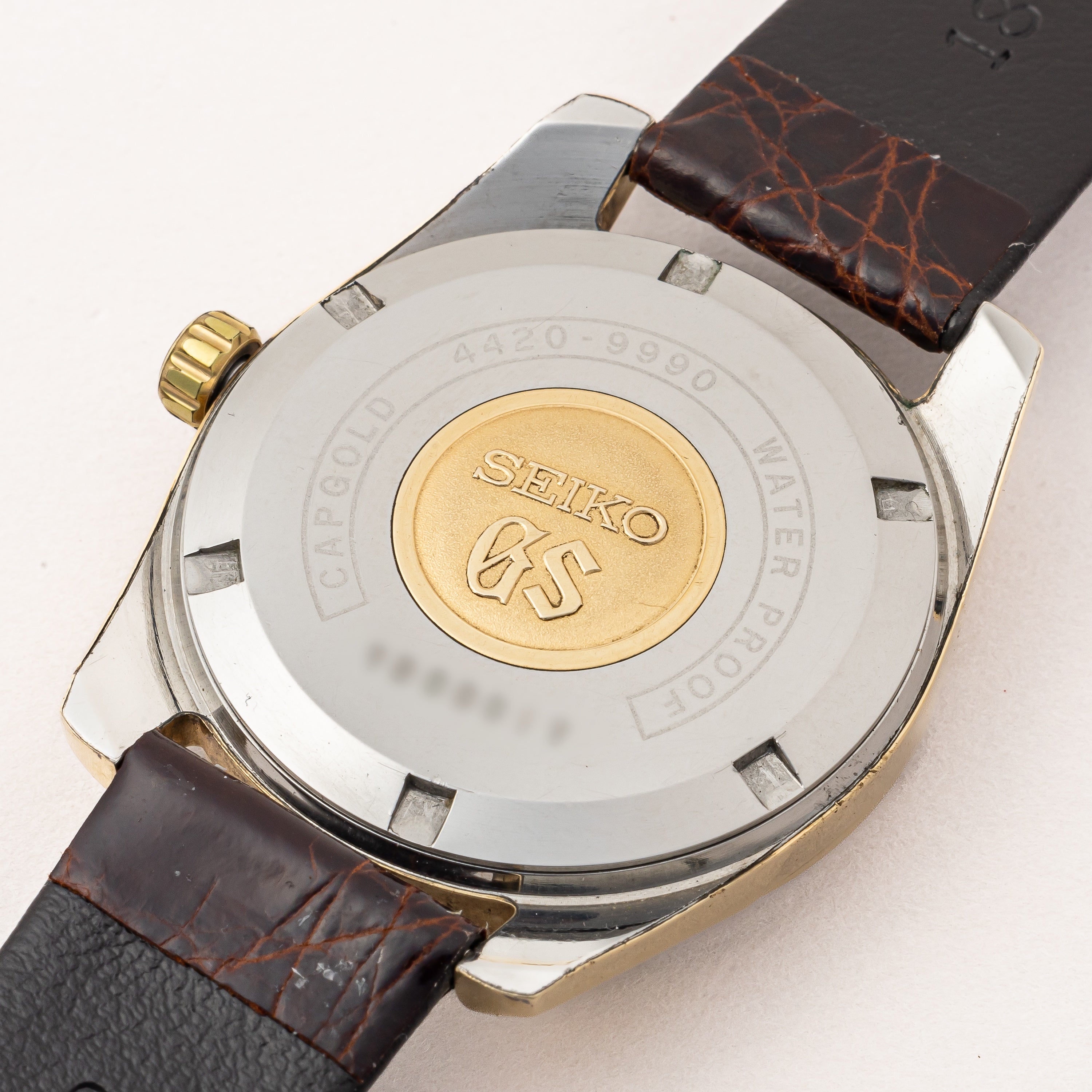 44グランドセイコー CAP GOLD 1967年製 手巻き 44GS Ref.4420-9990