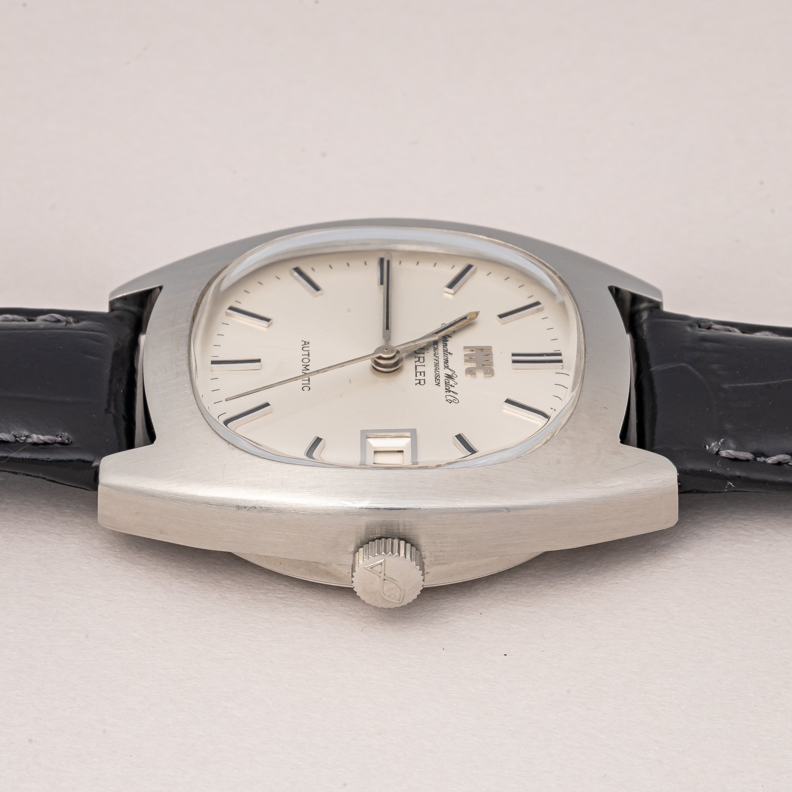 IWCトノー型 チューラーWネーム 1970年製/昭和45年製 純正尾錠付き ペラトン式自動巻き Cal.8541B