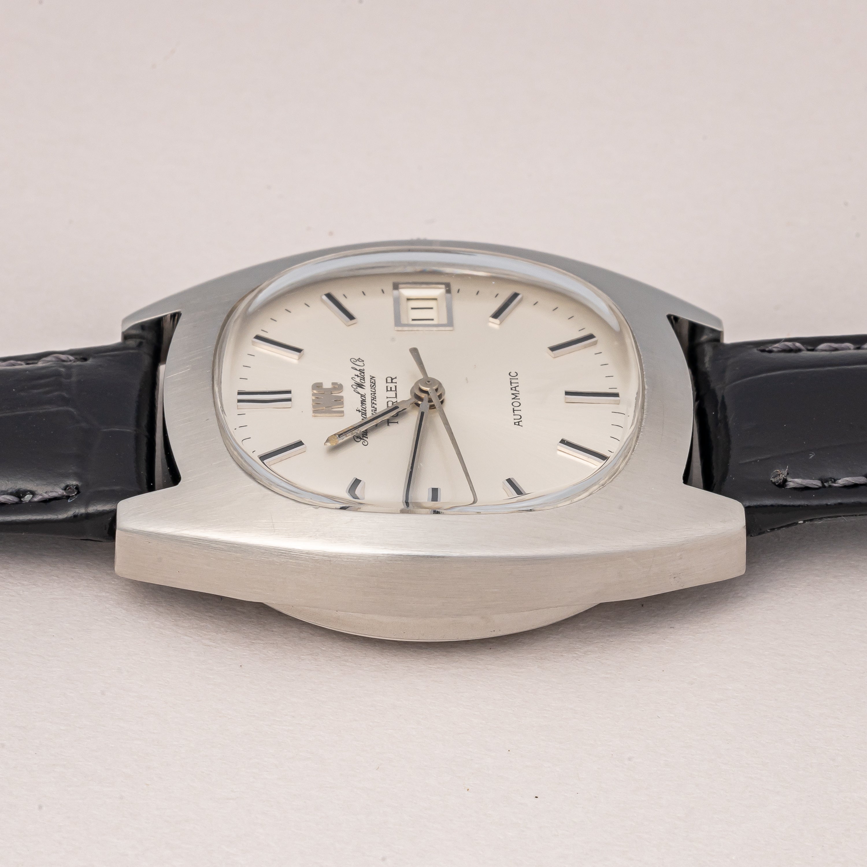 IWCトノー型 チューラーWネーム 1970年製/昭和45年製 純正尾錠付き ペラトン式自動巻き Cal.8541B