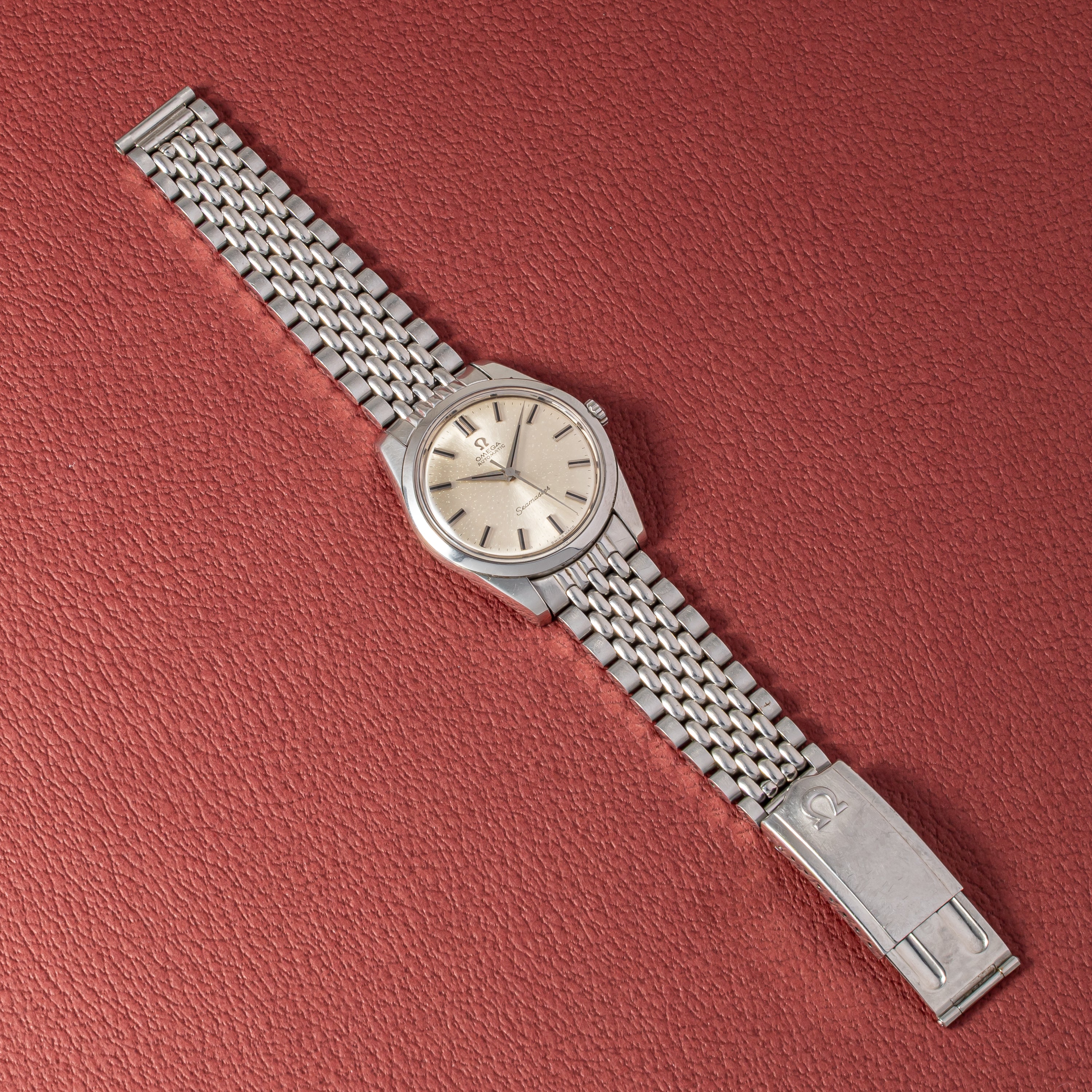 オメガ シーマスター ノンデイト自動巻き 1963年製 Ref.165.010 Cal.552 純正ブレス